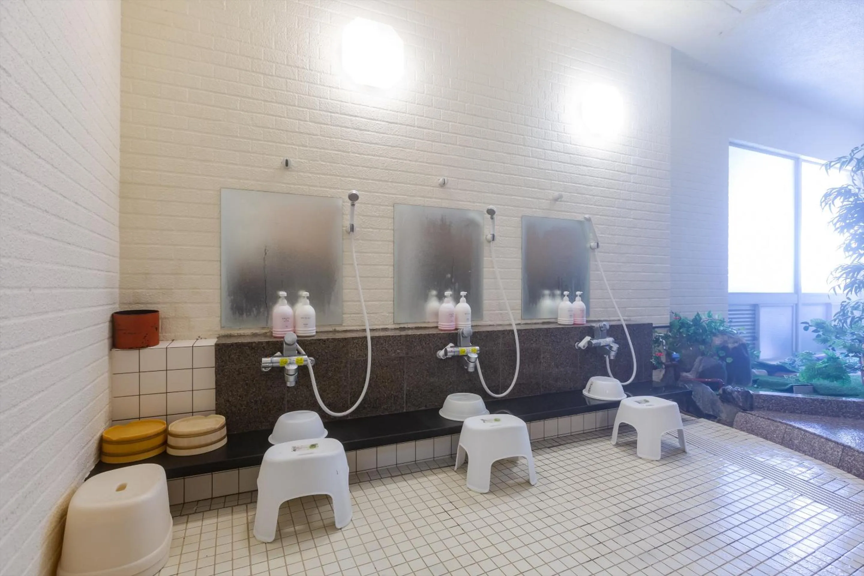 Hot Spring Bath, Bathroom in Tabist Spa Yubara Okayama Yubaraonsen