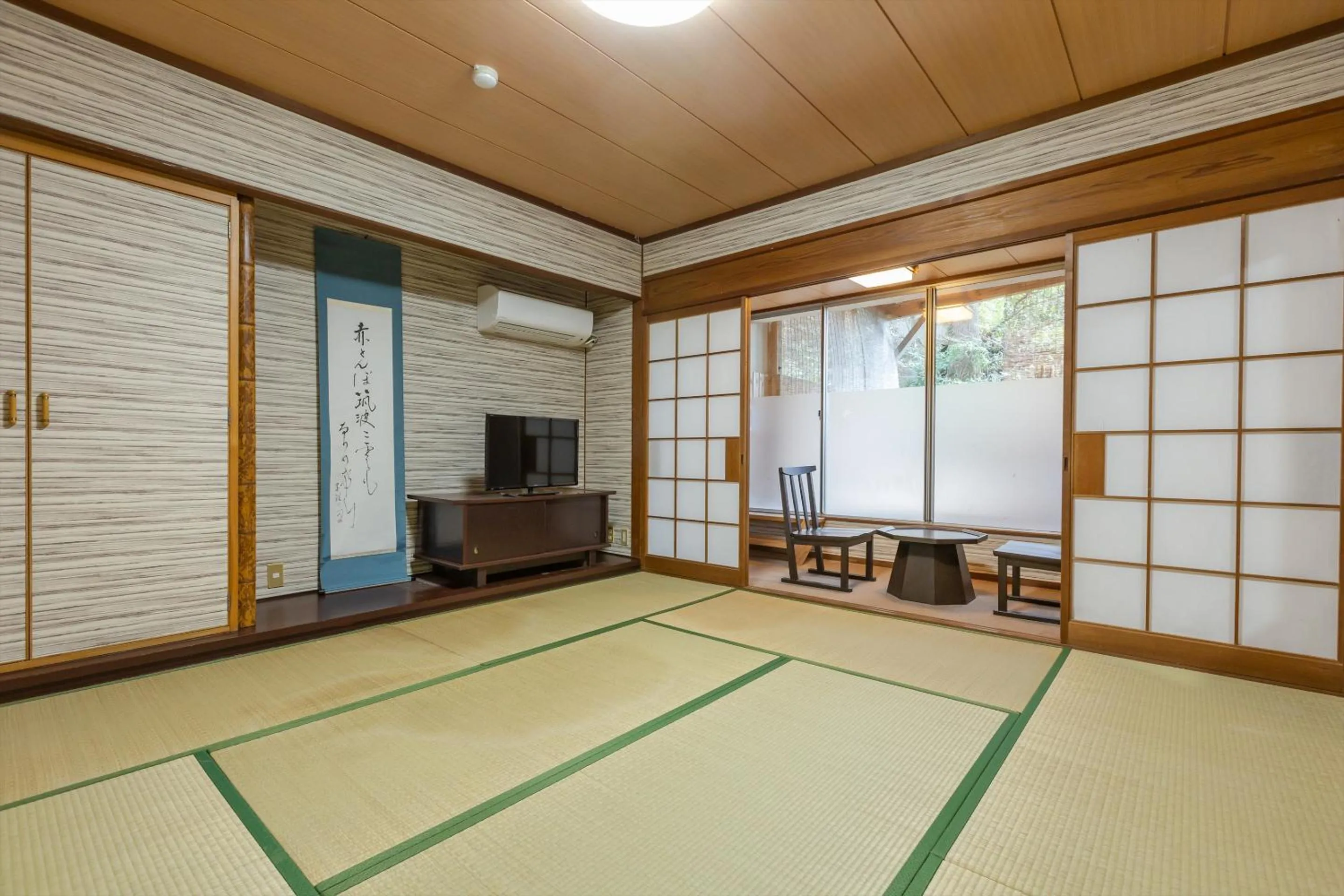 Seating area in Tabist Spa Yubara Okayama Yubaraonsen