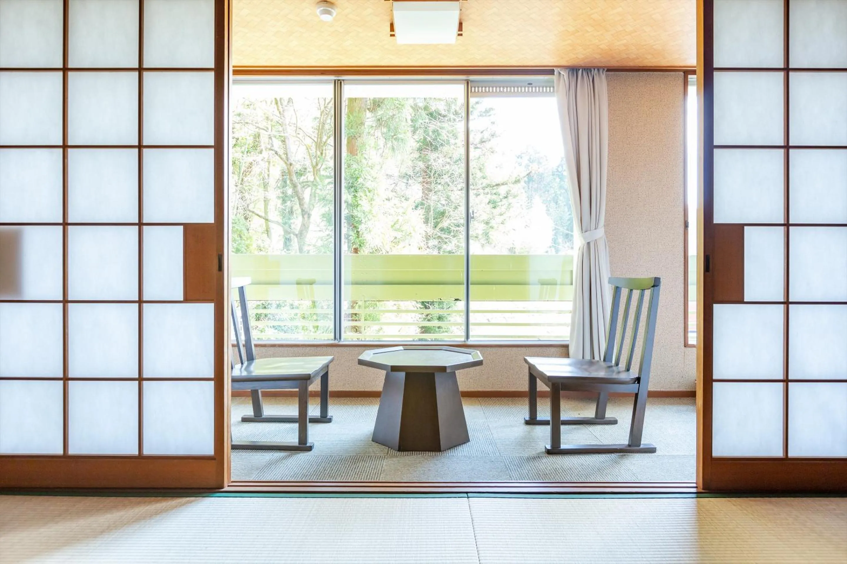 Seating Area in Tabist Spa Yubara Okayama Yubaraonsen