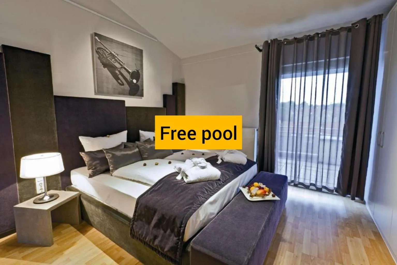 Bedroom, Bed in Art Hotel Superior