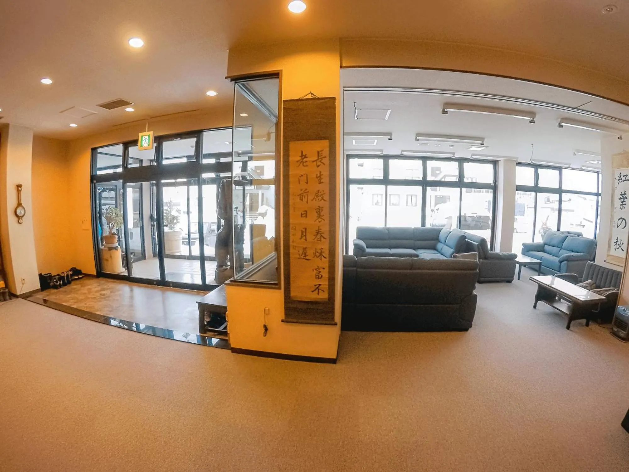 Lobby or reception in Red Fox Lodge Myoko
