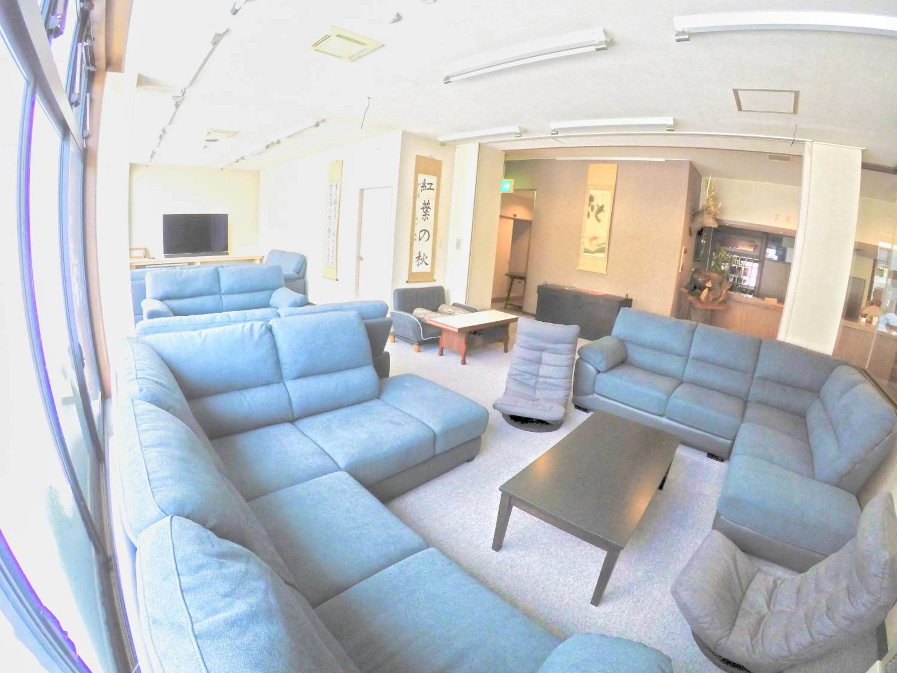 Living room in Red Fox Lodge Myoko