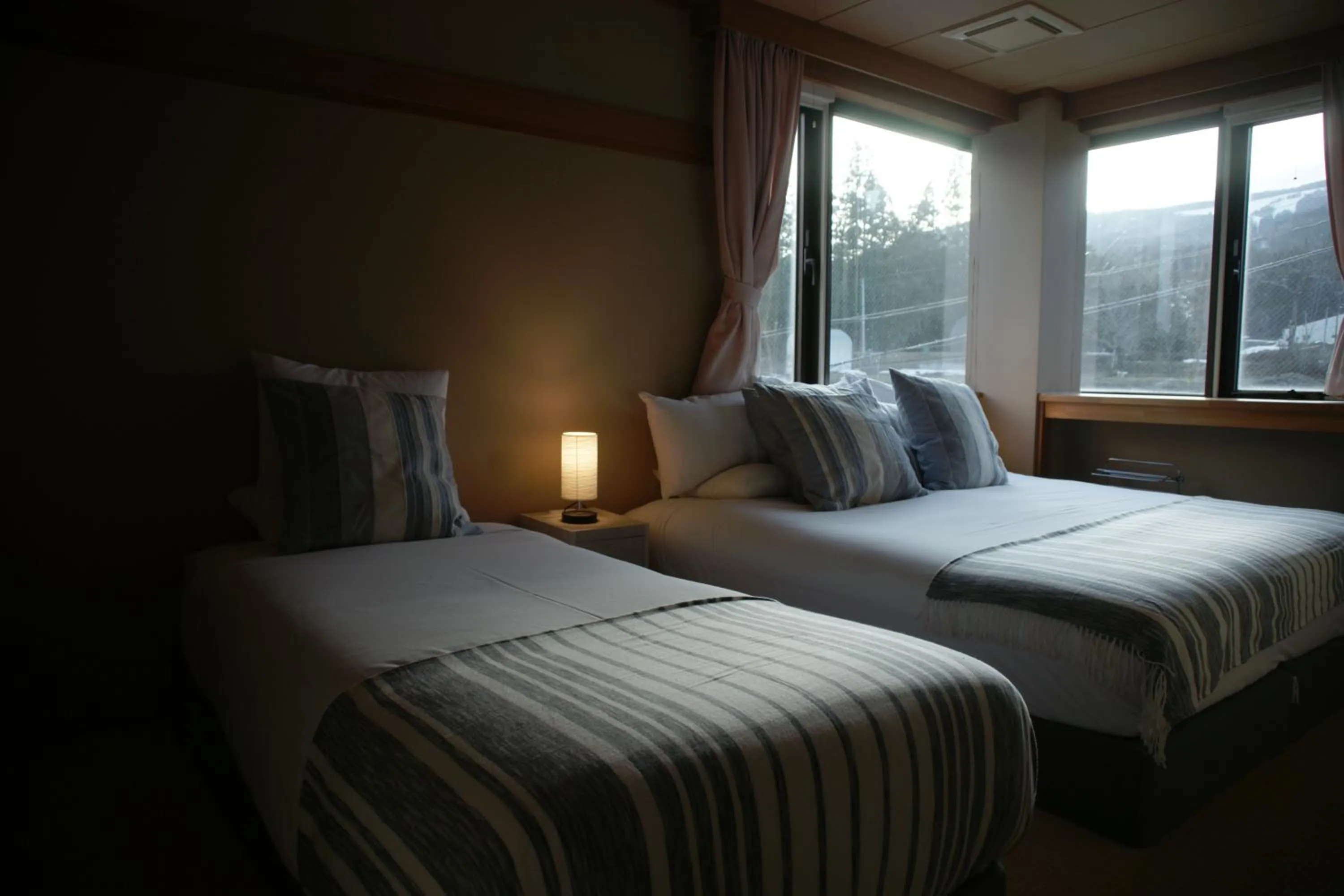 Bedroom, Bed in Red Fox Lodge Myoko