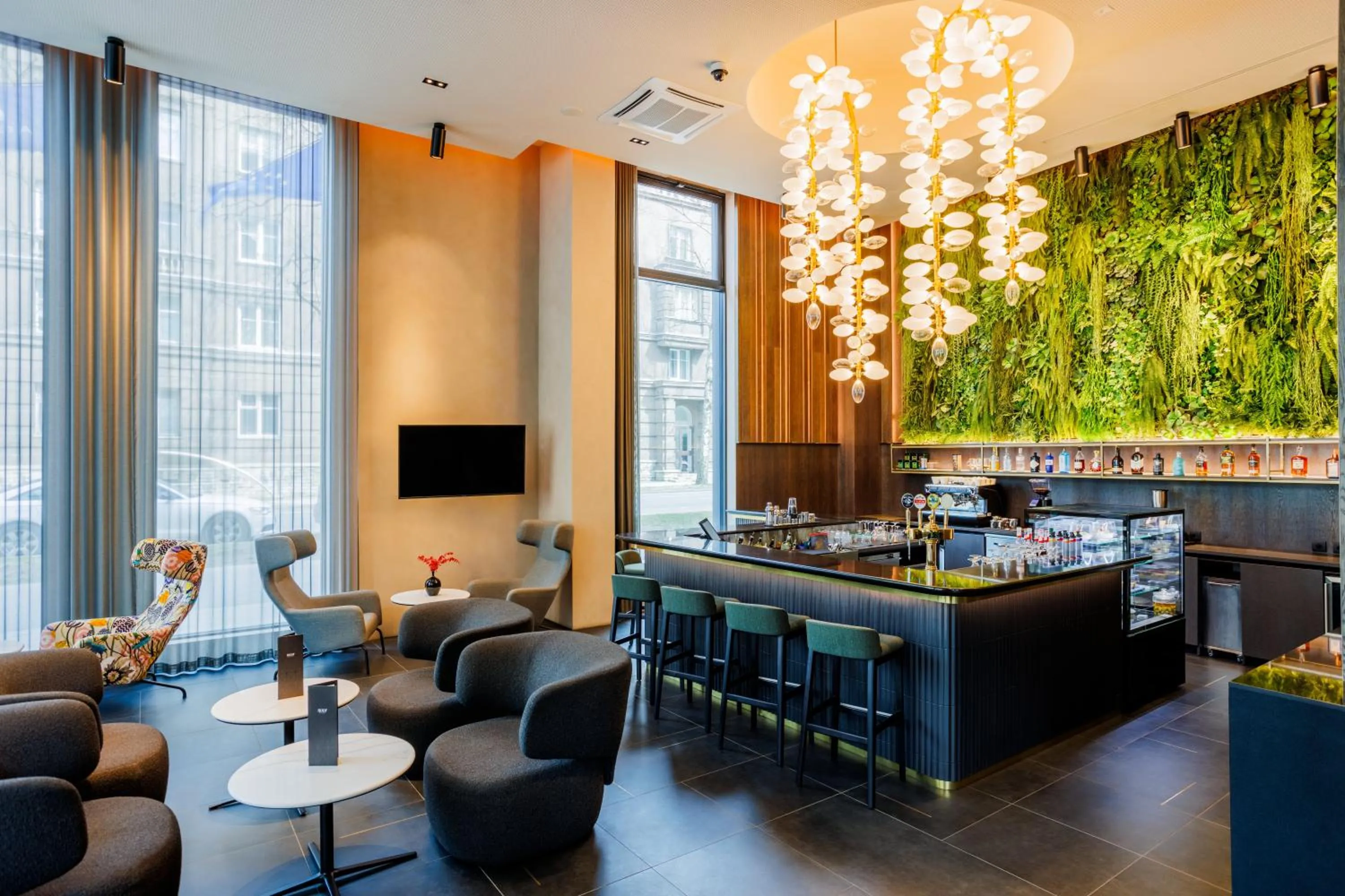 Lobby or reception in Hotel Lembitu Tallinn