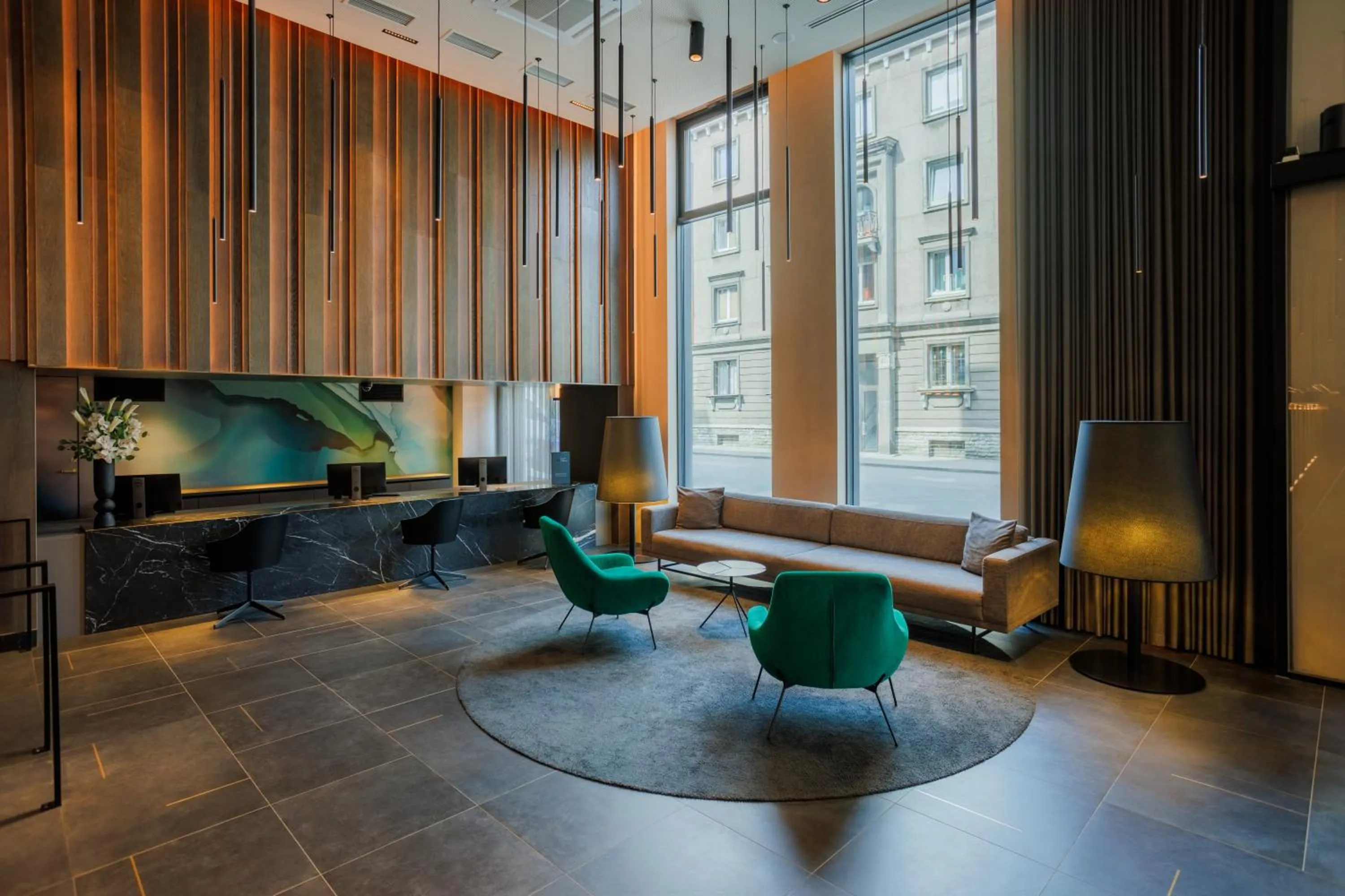 Lobby or reception in Hotel Lembitu Tallinn