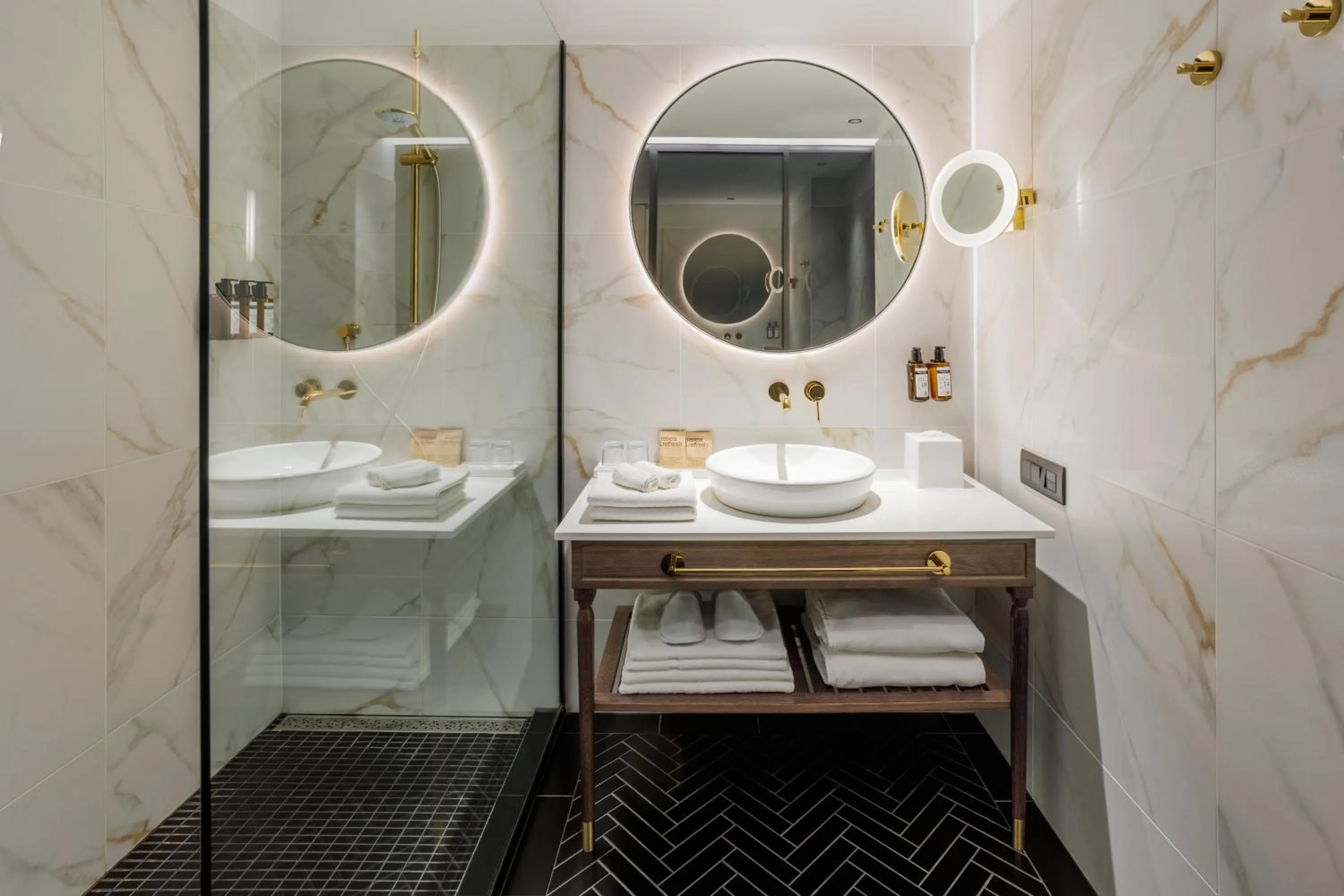 Bathroom in Hotel Lembitu Tallinn