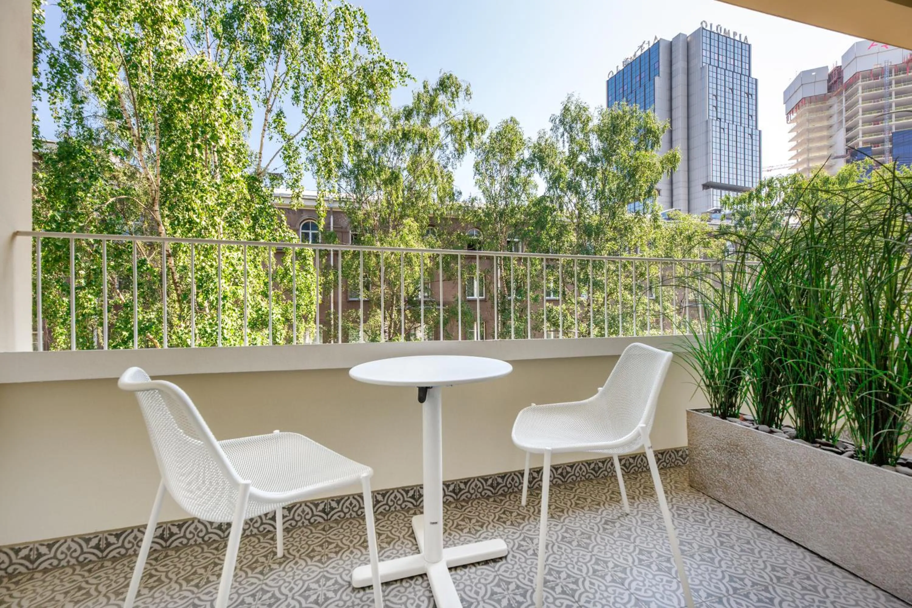 Balcony/Terrace in Hotel Lembitu Tallinn