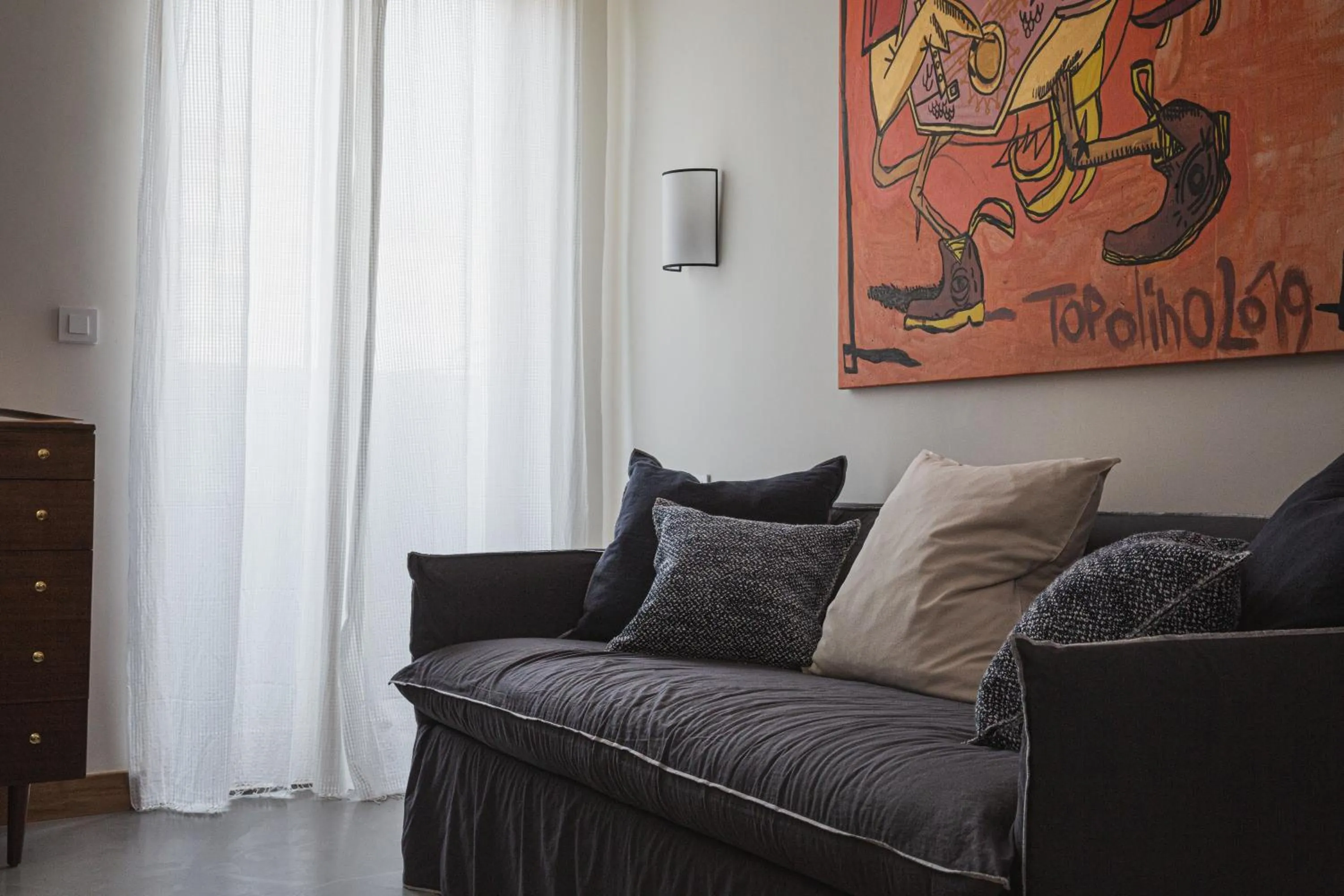 Living room in Suites The Marcel