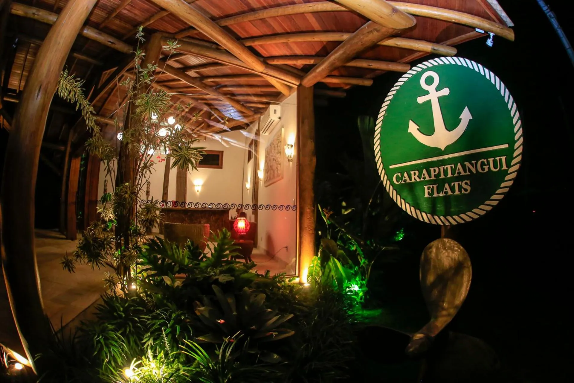 Facade/entrance in Carapitangui Pousada