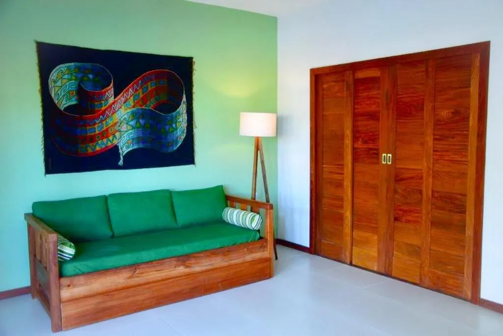 Living room in Carapitangui Pousada