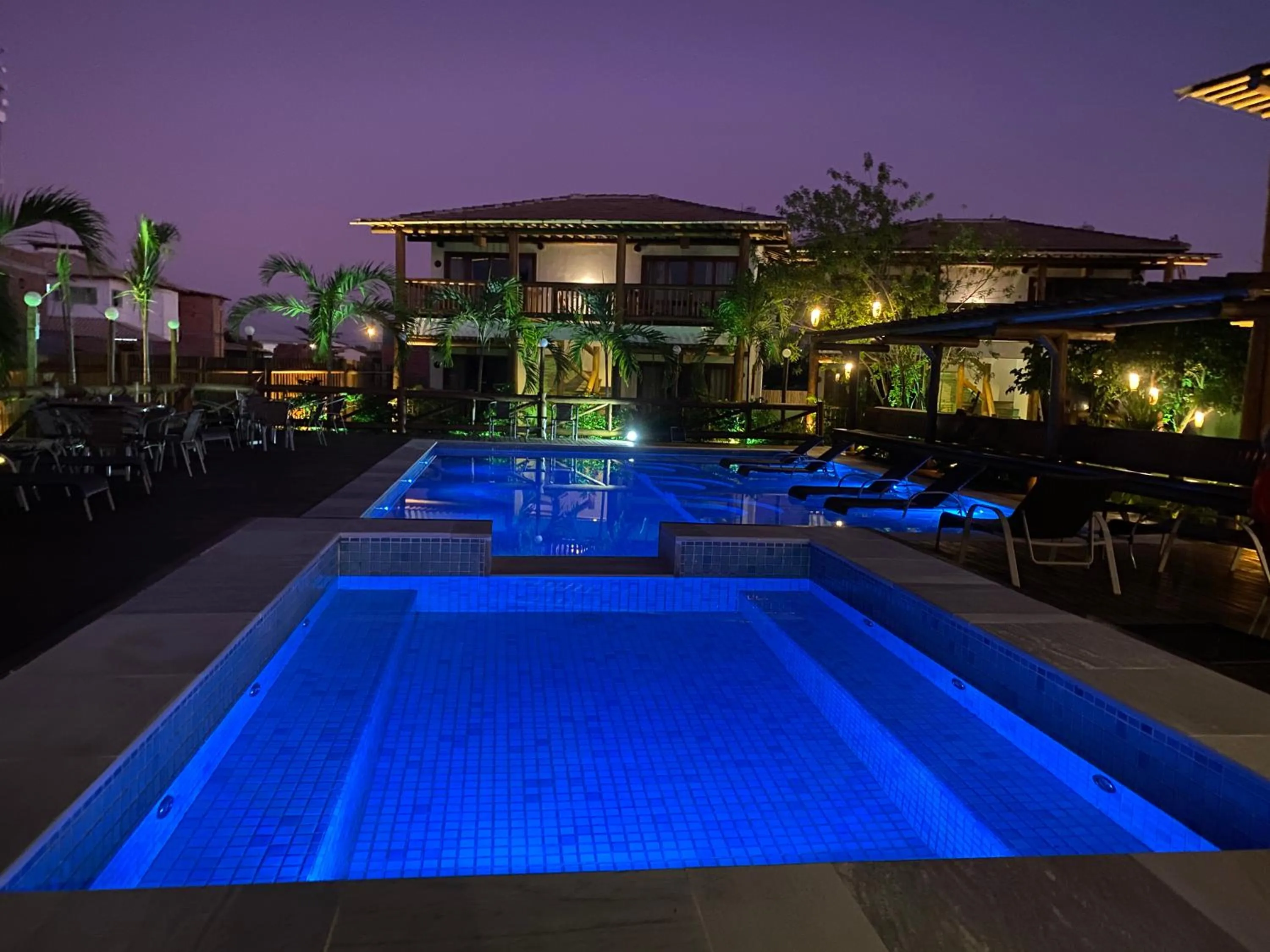 Swimming pool in Carapitangui Pousada