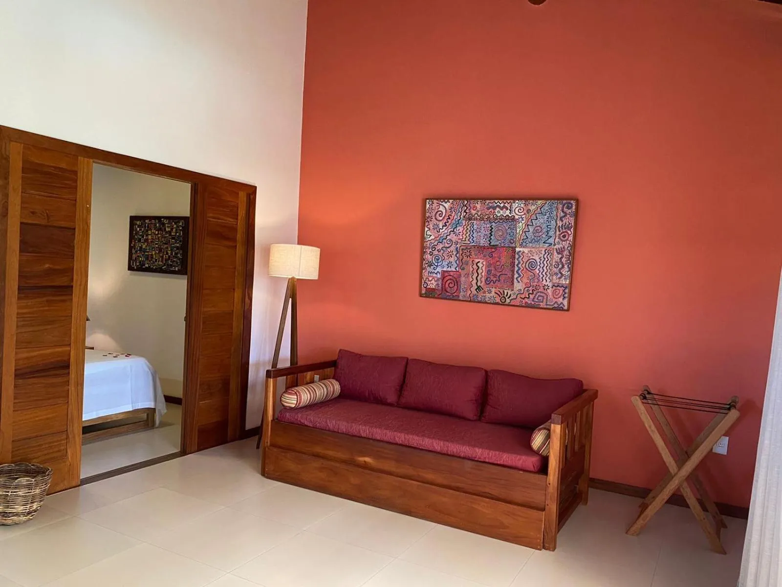 Living room in Carapitangui Pousada