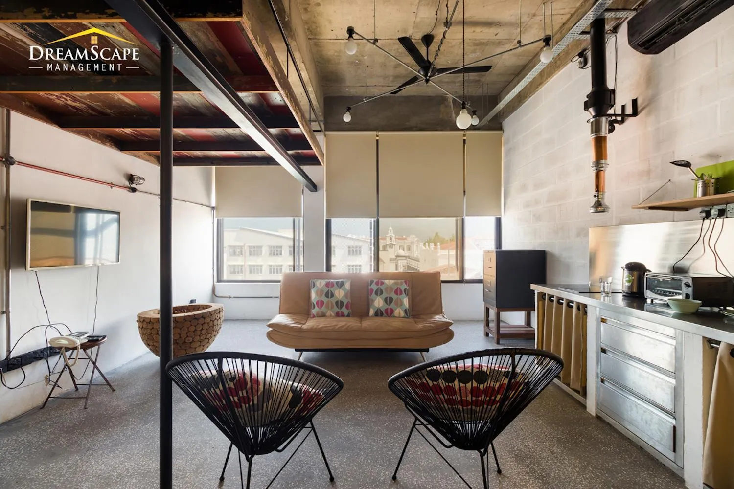 Living room in Belakang KongHeng By DreamScape