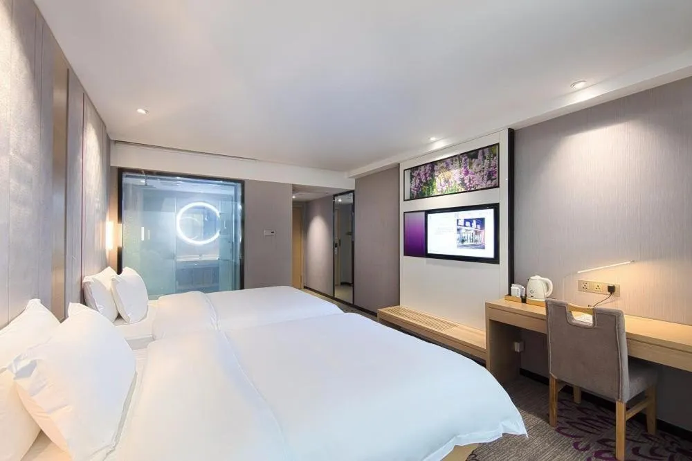 Bed in Lavande Hotels·Chengdu Hongpailou Metro Station