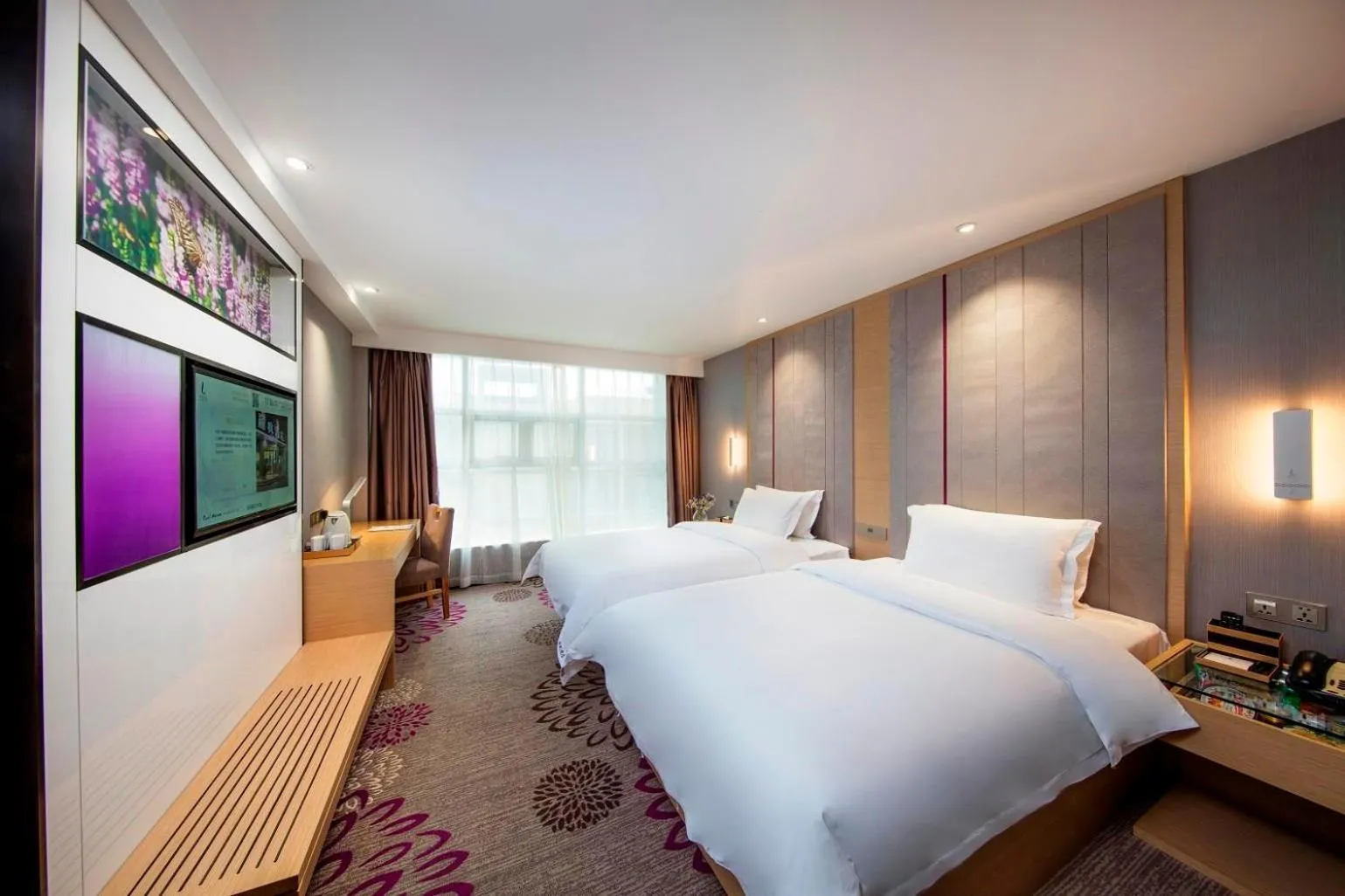 Bed in Lavande Hotels·Chengdu Hongpailou Metro Station