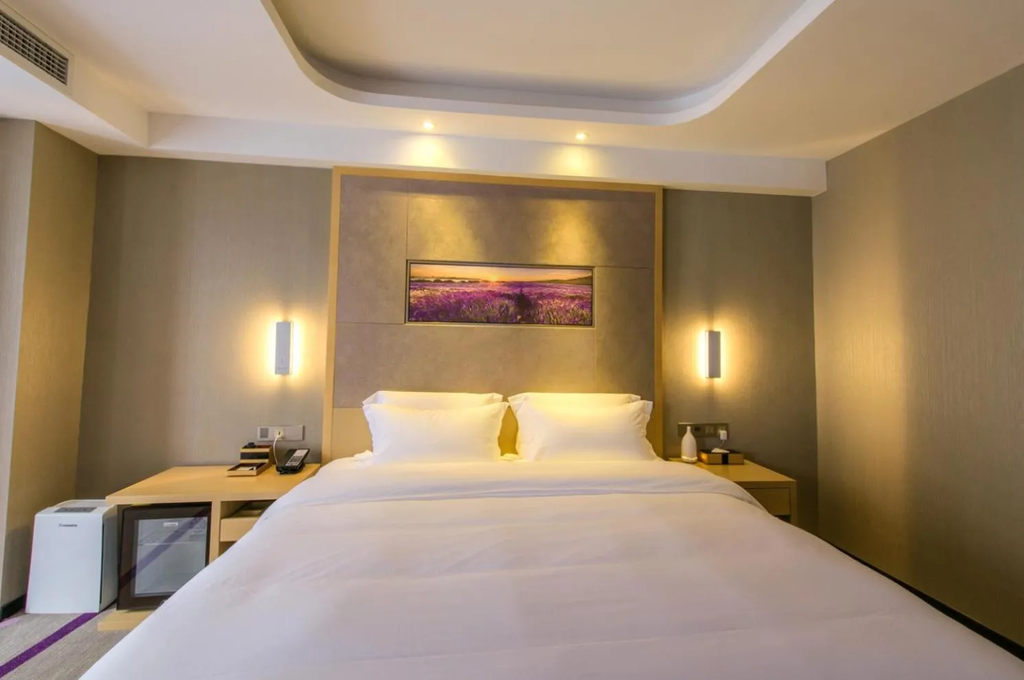 Bed in Lavande Hotels·Chengdu Shuangliu International Airport