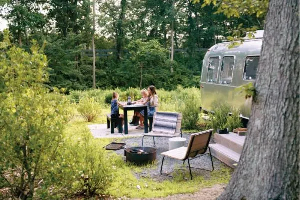 Natural landscape in AutoCamp Cape Cod