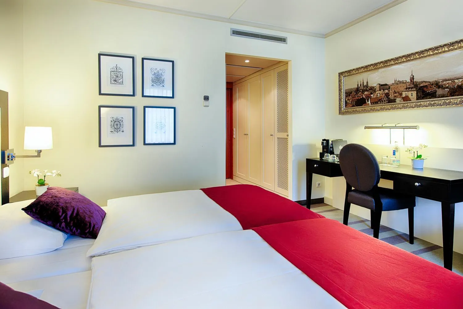 Photo of the whole room, Bed in Welcome Hotel Residenzschloss Bamberg