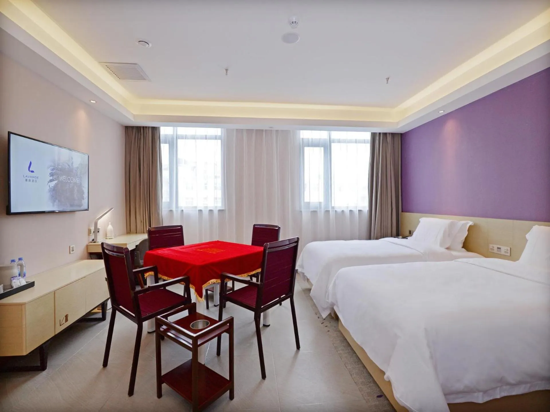 Bed in Lavande Hotel Xi'an Bell Tower