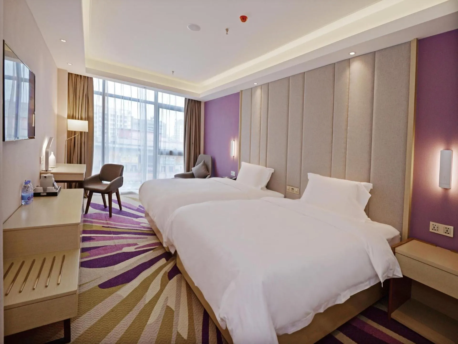 Bed in Lavande Hotel Xi'an Bell Tower