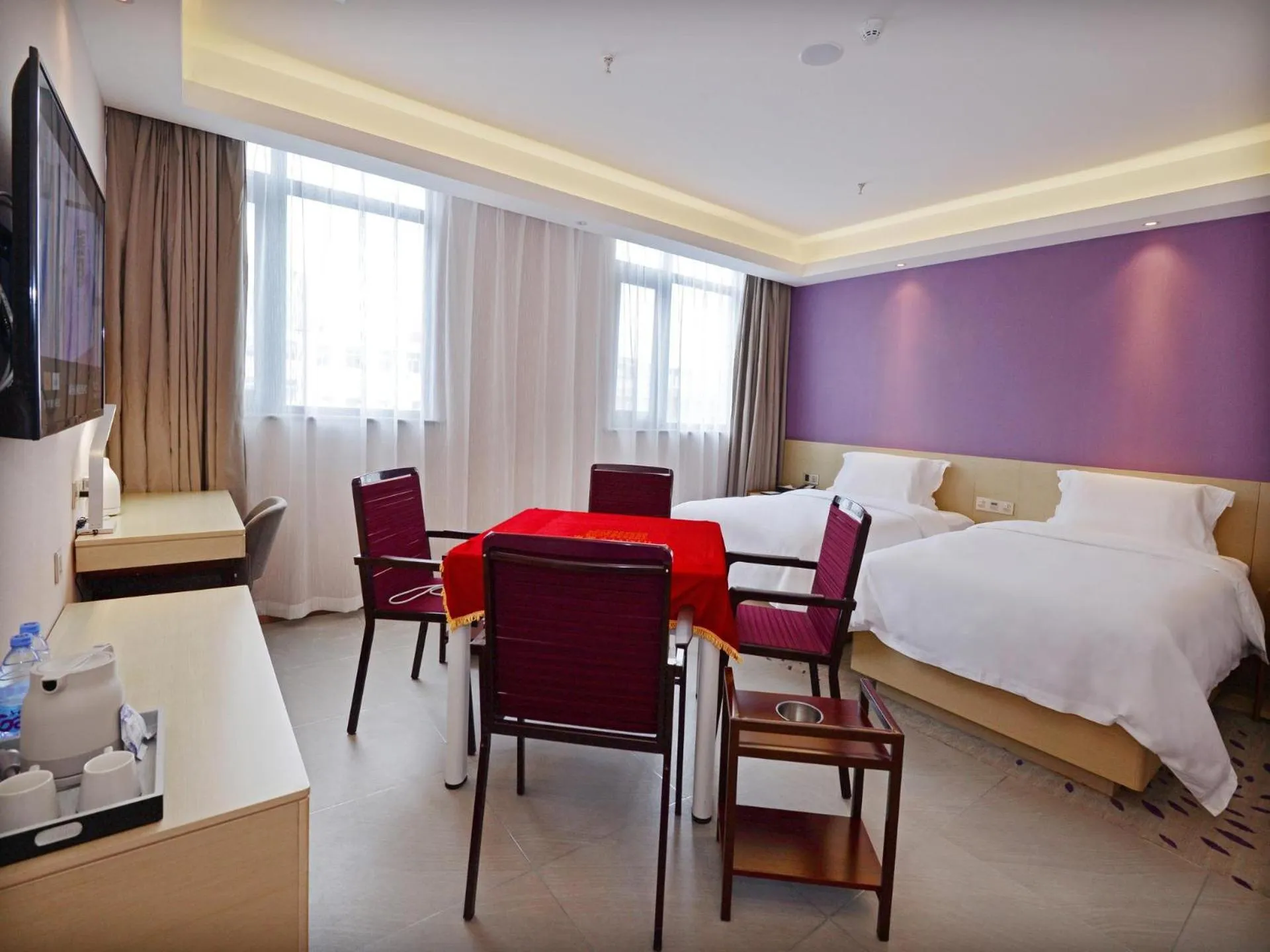 Bed in Lavande Hotel Xi'an Bell Tower