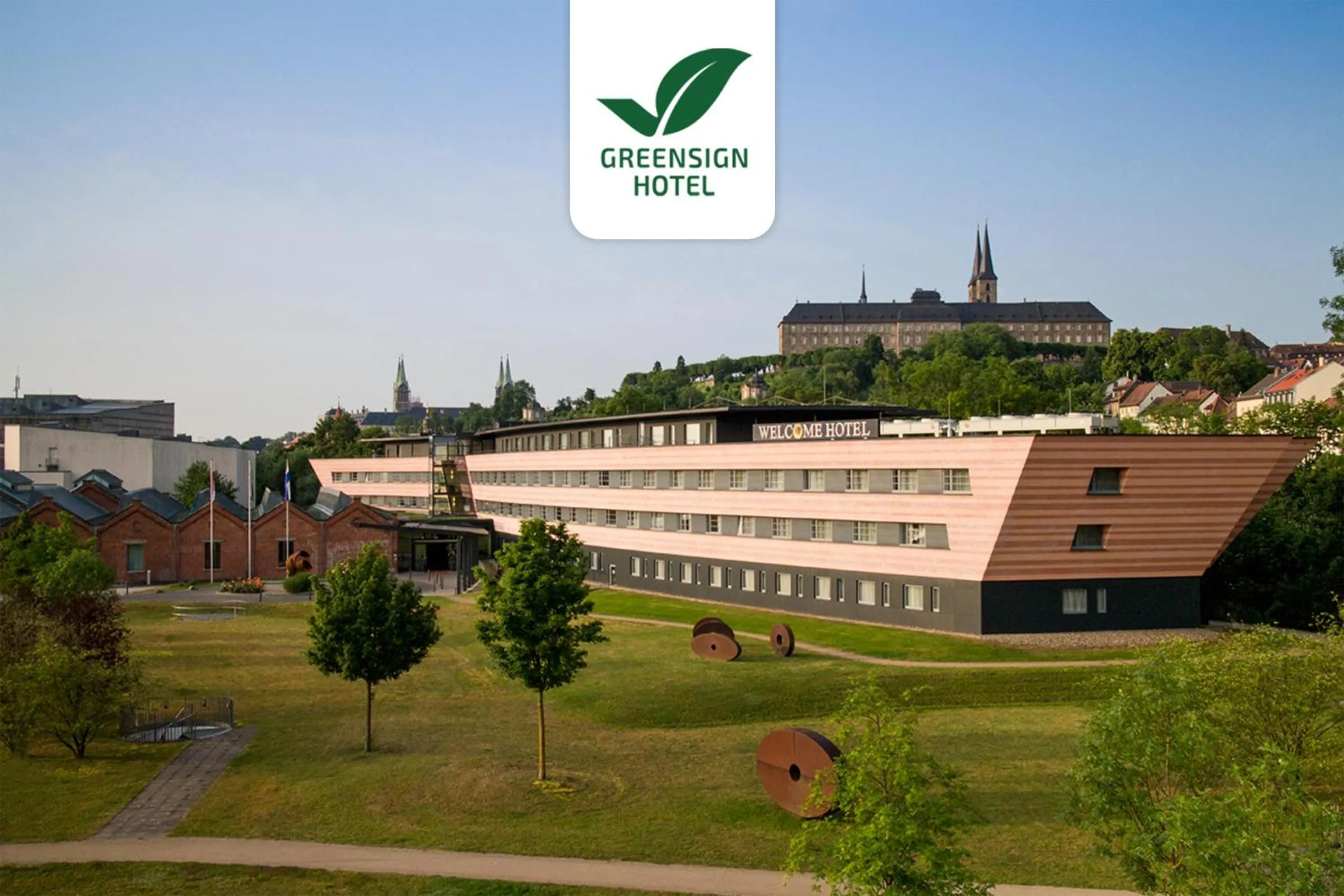 Property building in Welcome Kongress Hotel Bamberg