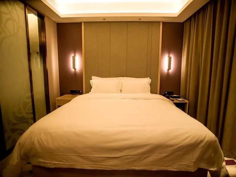 Bed in Lavande Hotels·Taicang Shanghai West Road Nanyang Plaza