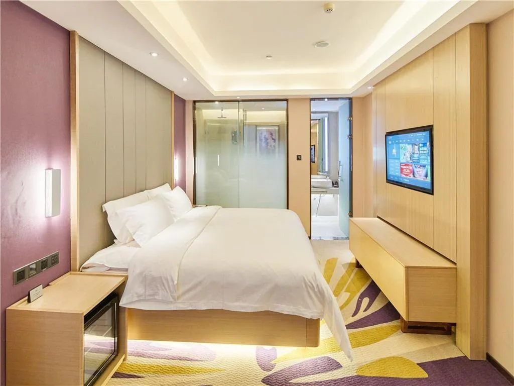 Bed in Lavande Hotels·Foshan West Railway Station Luocun