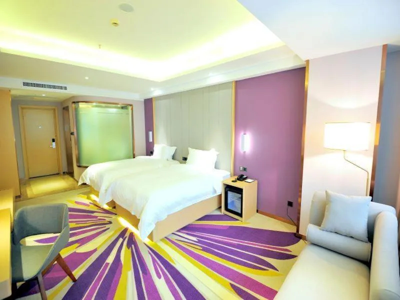 Bed in Lavande Hotels·Guangzhou Luoxi Xiajiao Metro Station