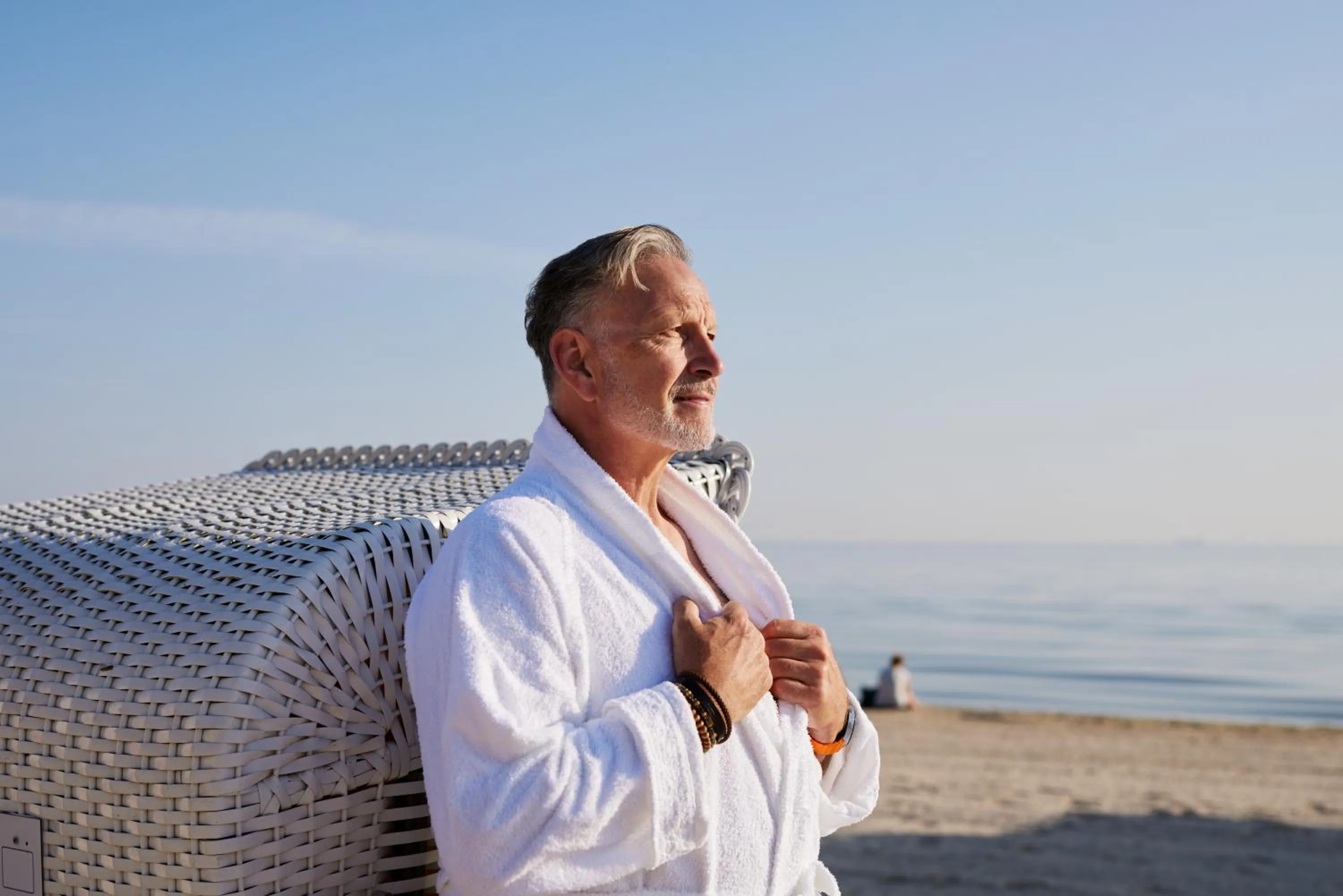 Beach in SEETELHOTEL Strandhotel Atlantic das Boutiquehotel am Meer