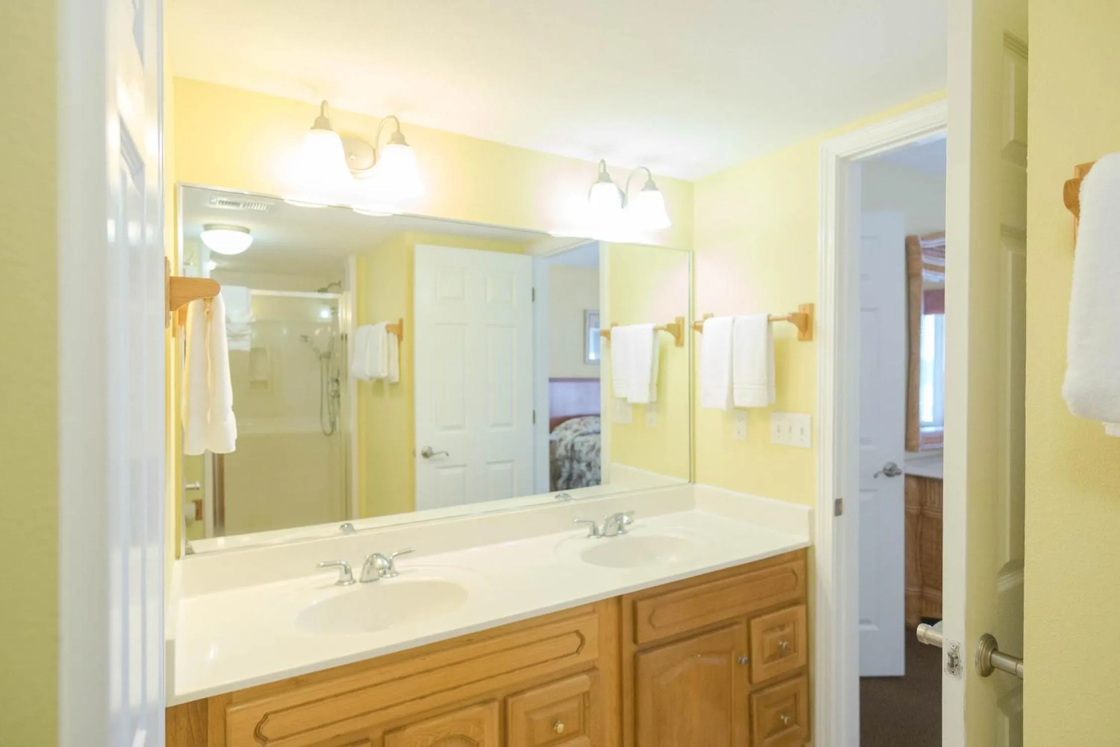 Bathroom in GetAways at Soundside Holiday Beach Resort