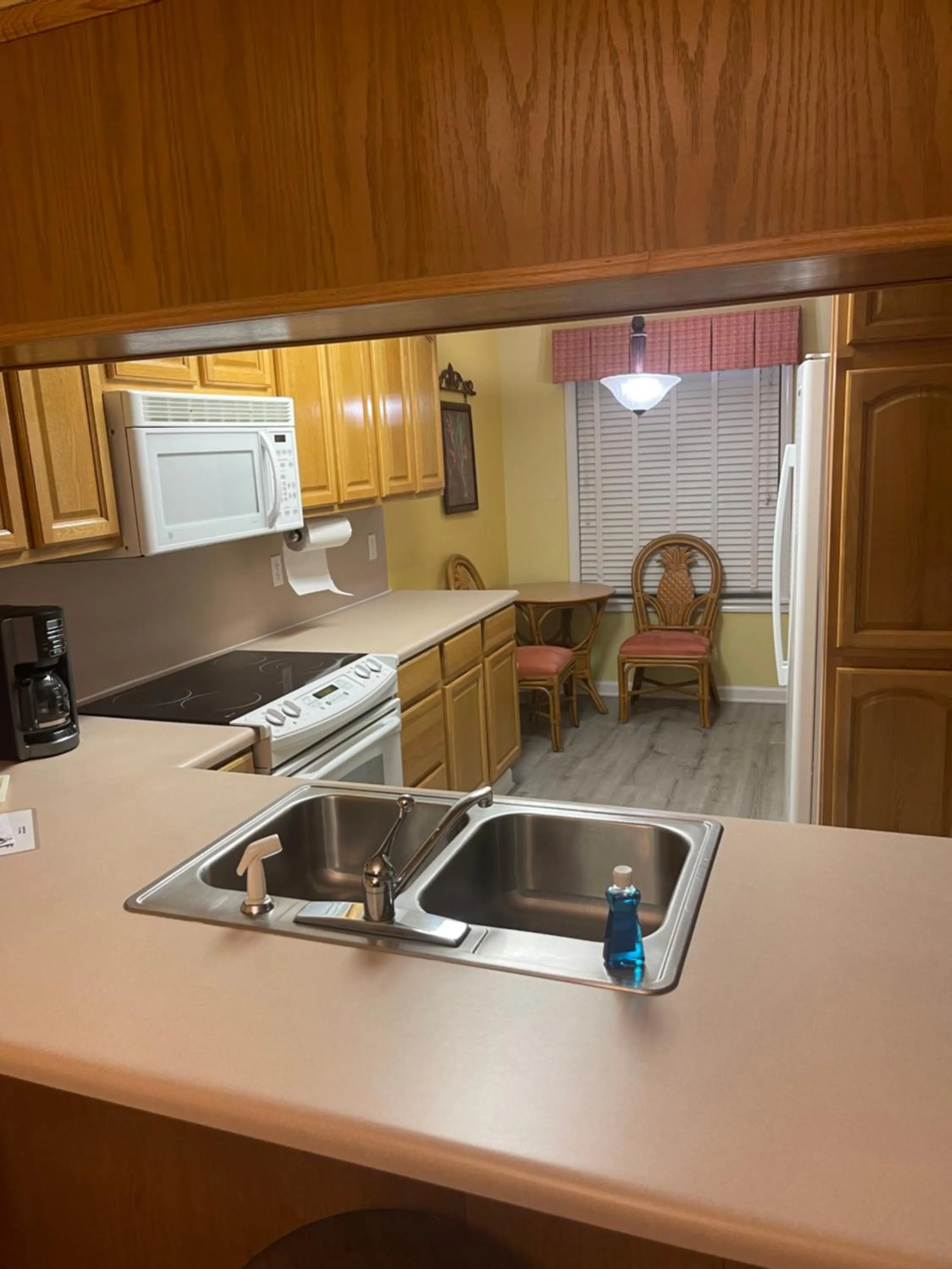 kitchen in GetAways at Soundside Holiday Beach Resort