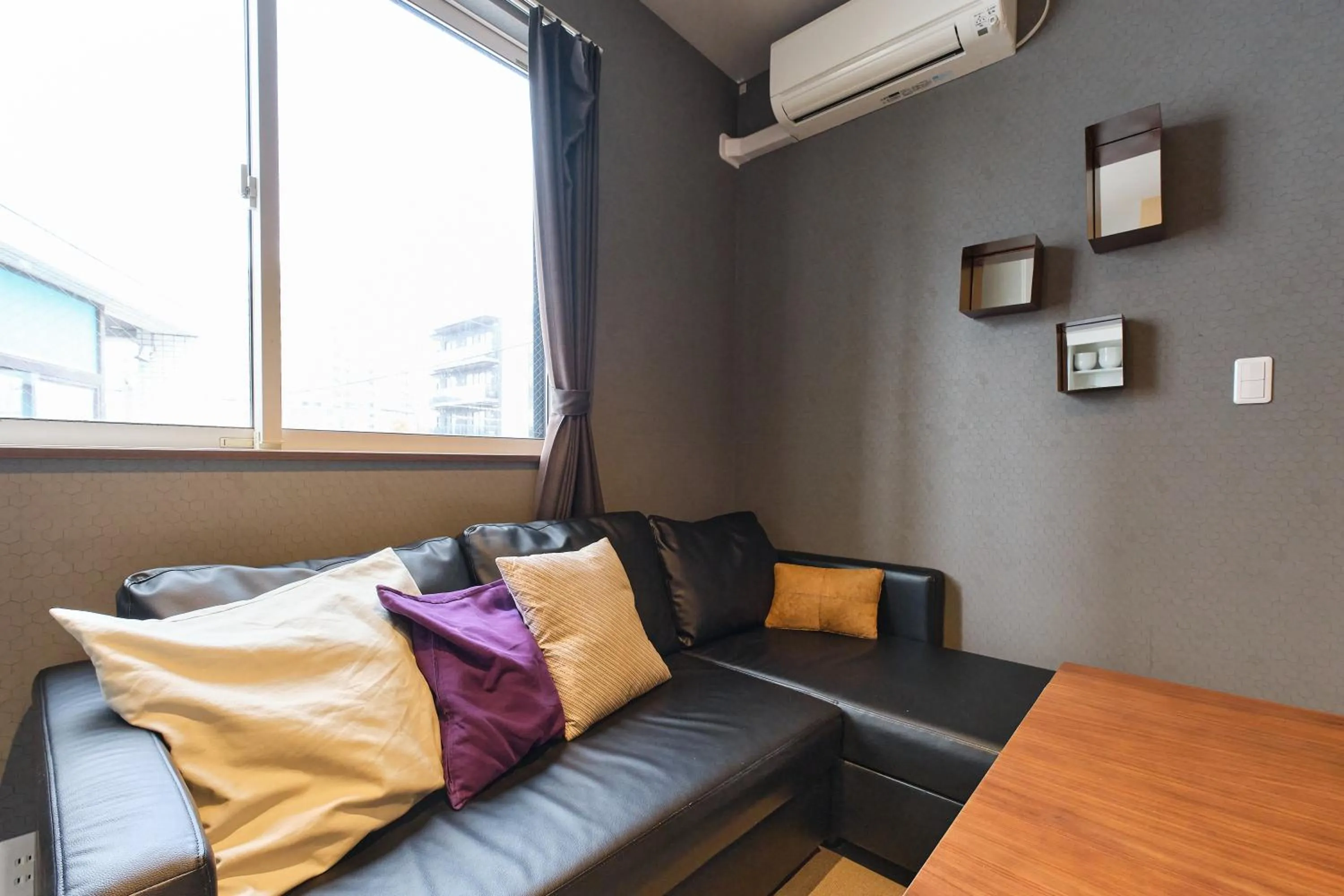 Living room in UCHI Living Stay Sapporo Kikusui