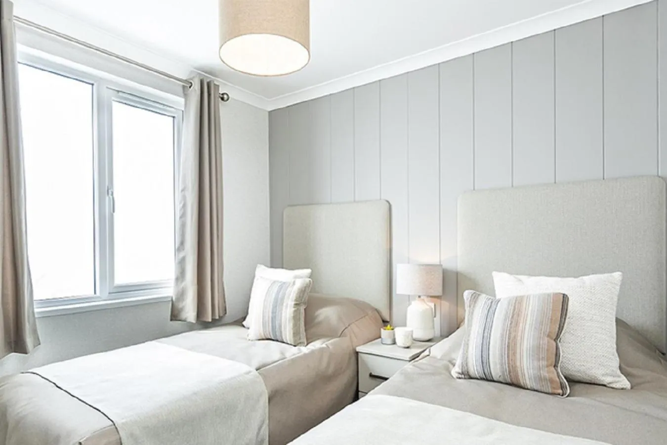 Bedroom, Bed in St Helens Coastal Resort