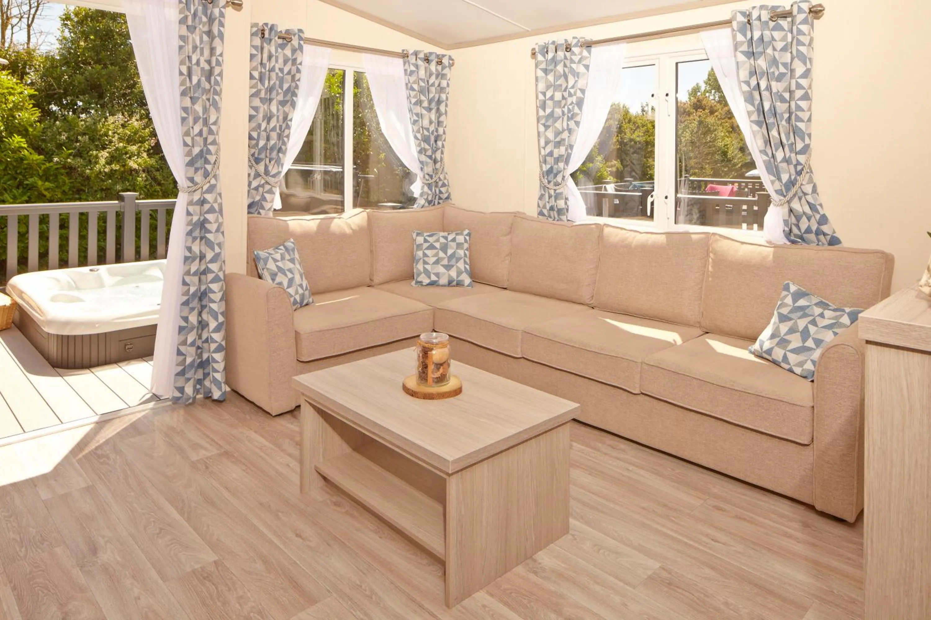 Patio in St Helens Coastal Resort