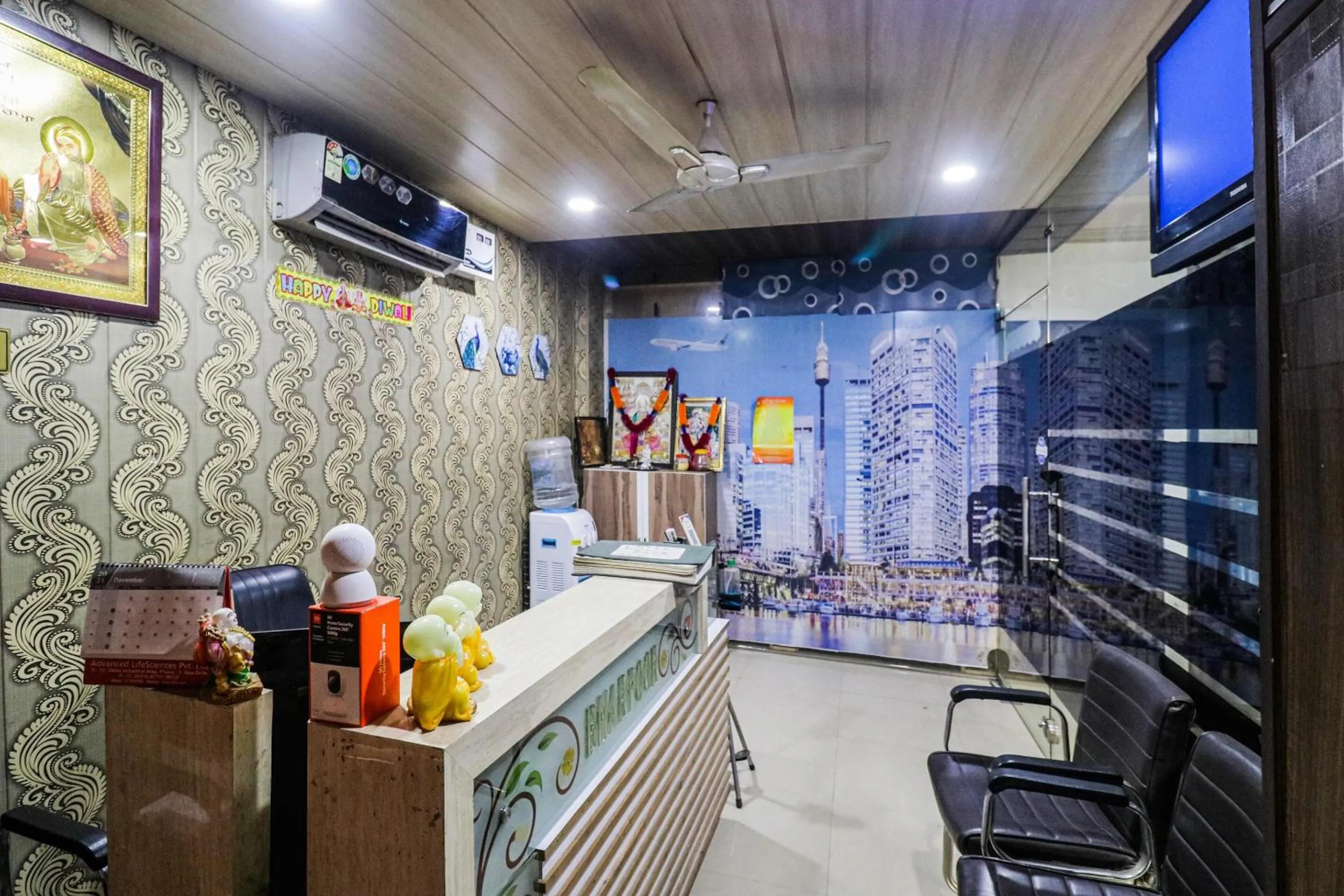 Lobby or reception in Hotel O King Villa's