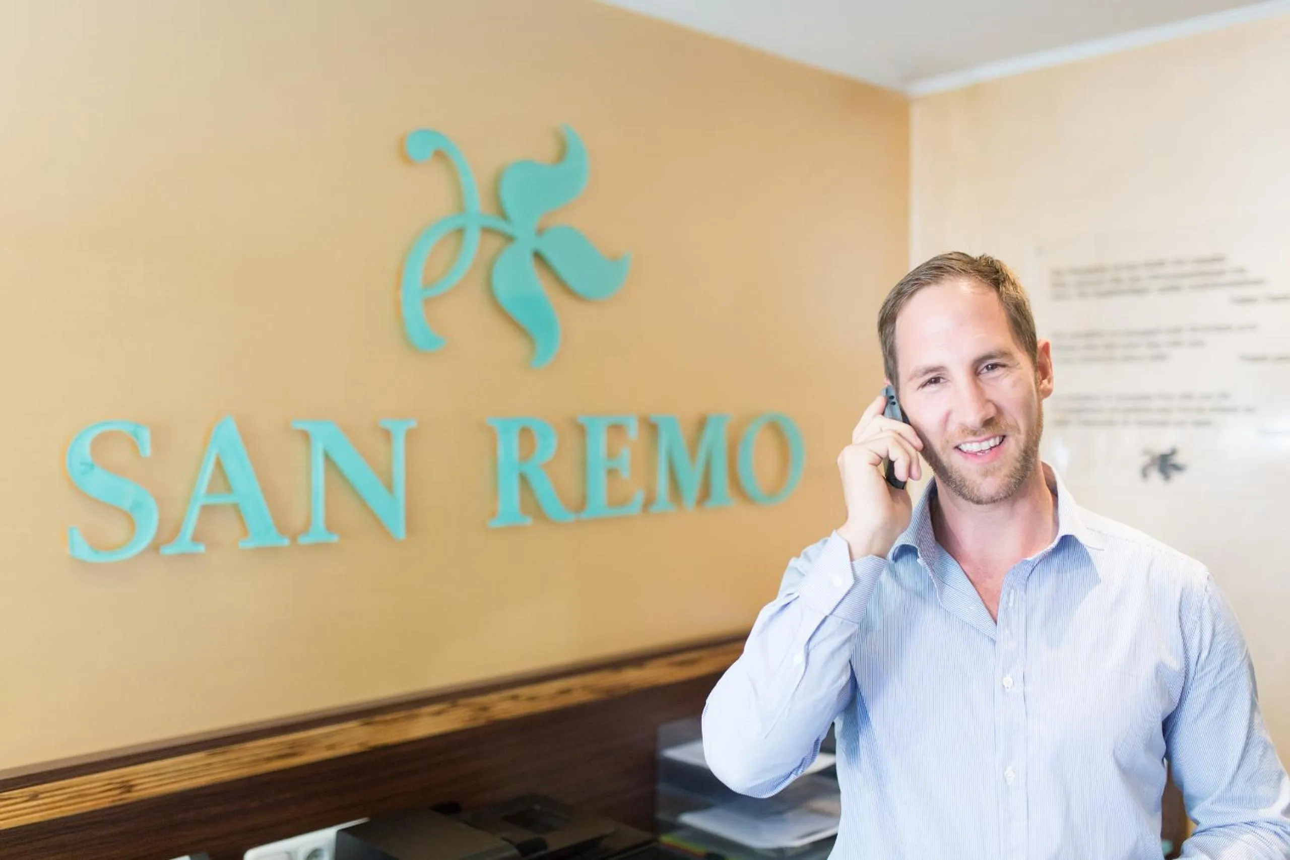 Lobby or reception in SAN REMO Fine.Food.Hotel