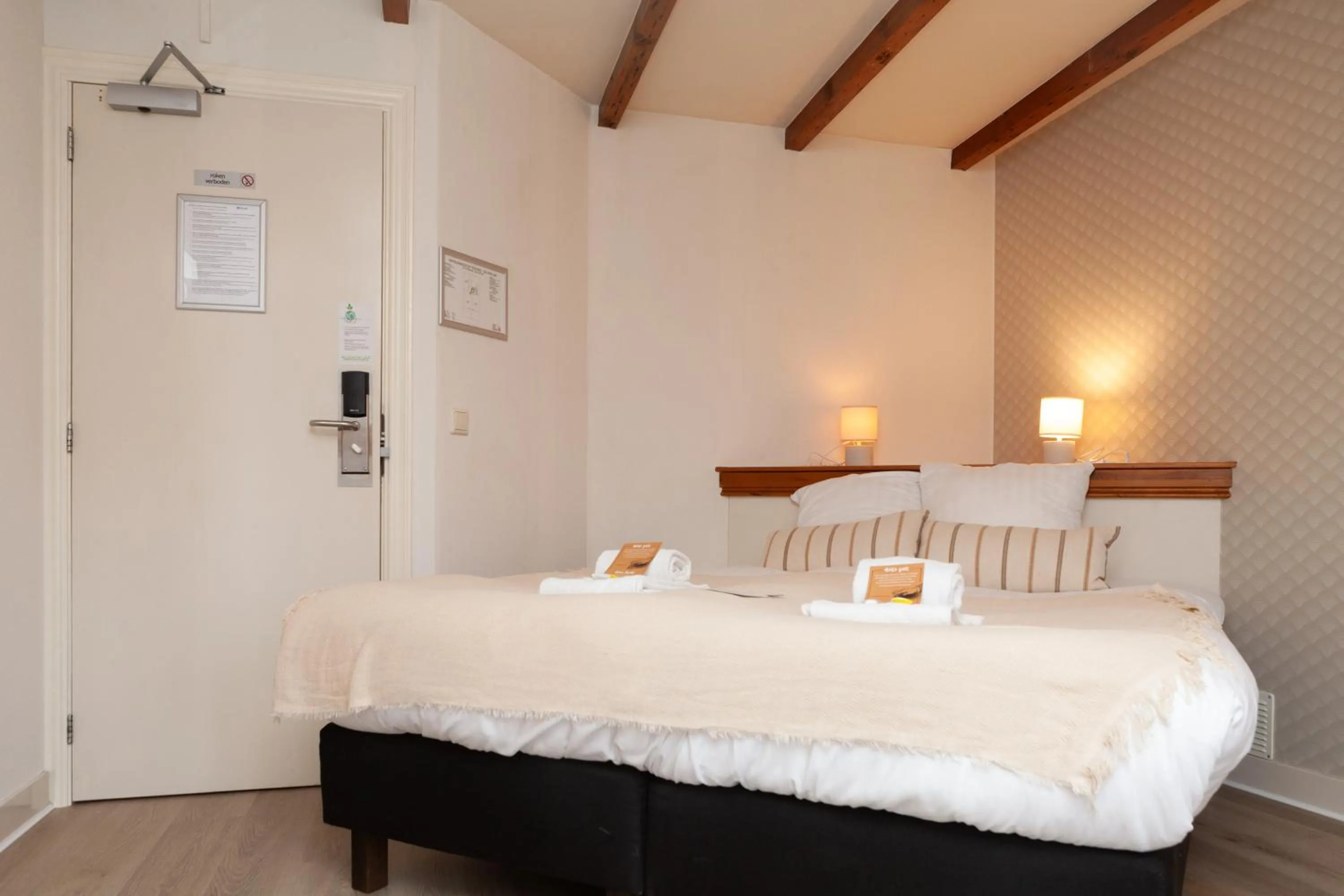 Bed in Kings Inn City Hotel Alkmaar