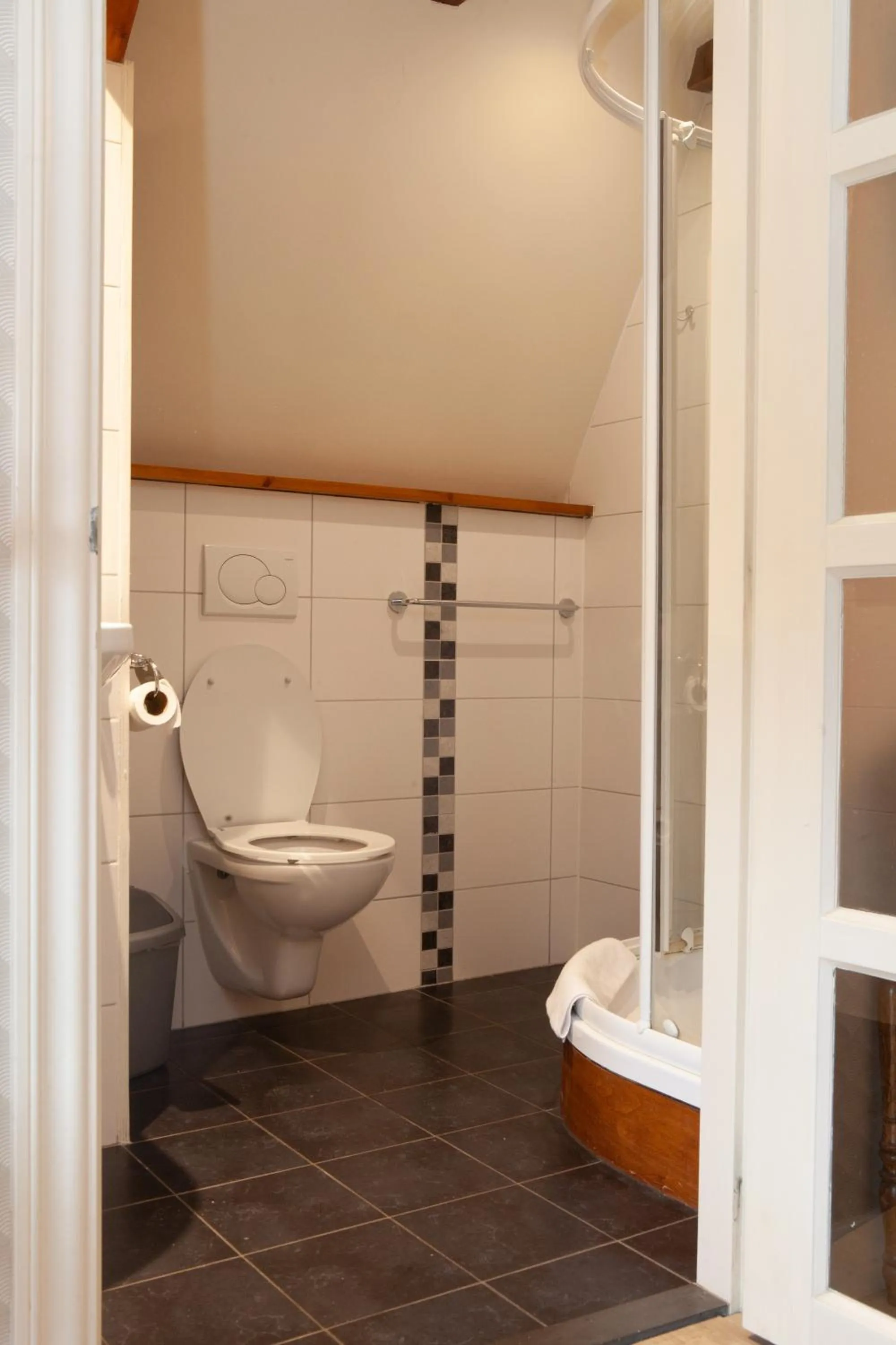 Shower in Kings Inn City Hotel Alkmaar