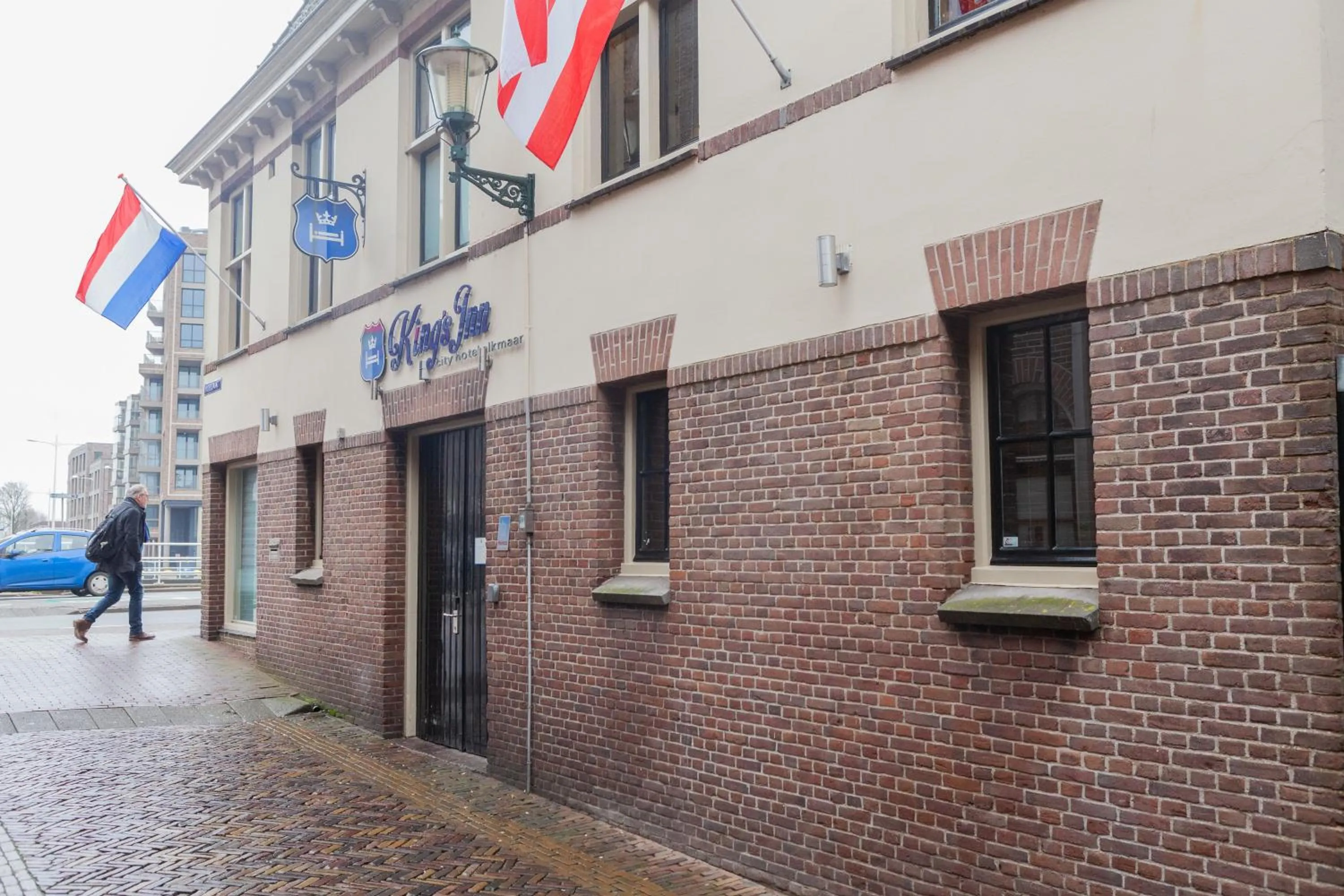 Property building in Kings Inn City Hotel Alkmaar