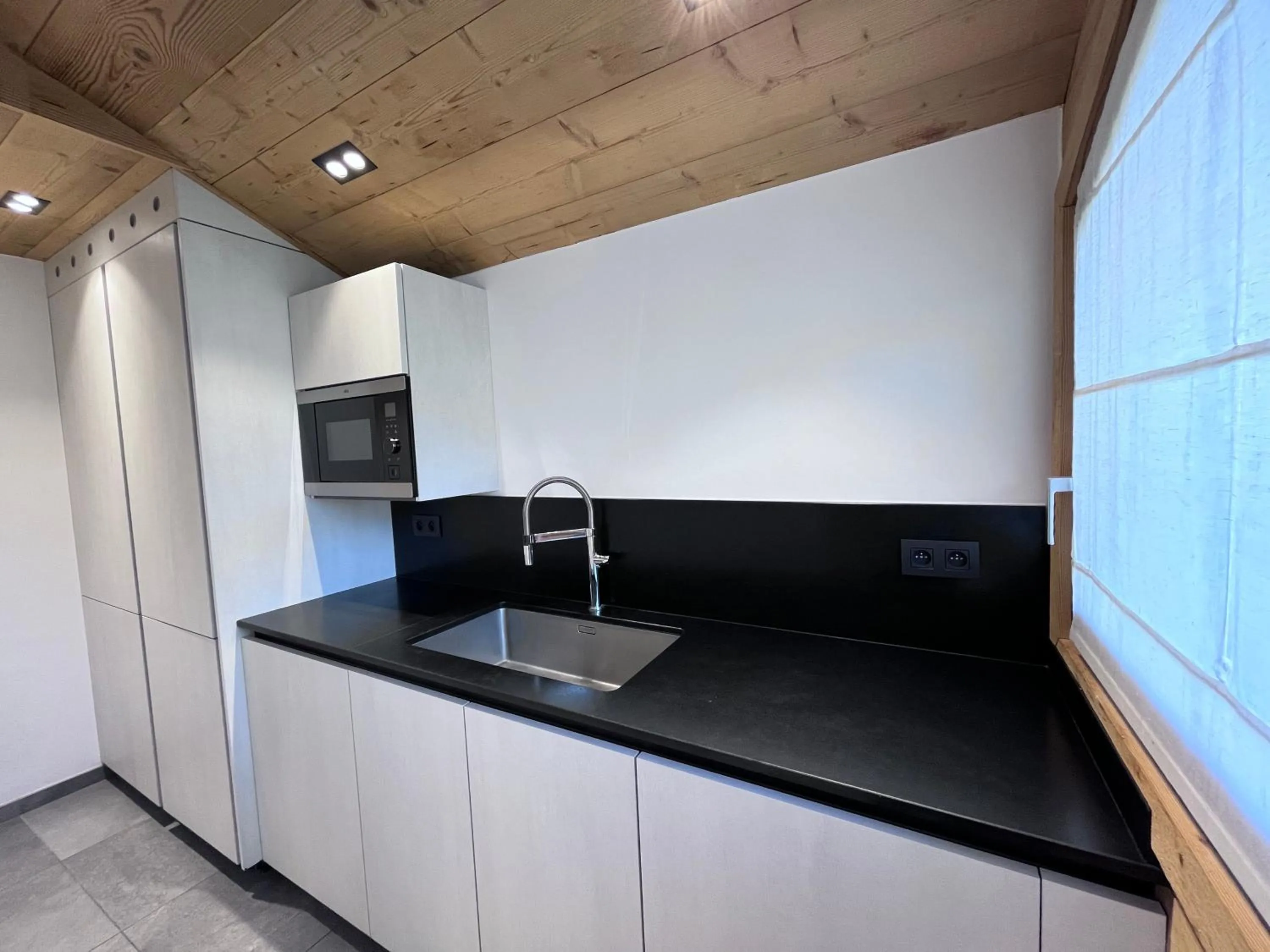 kitchen in Chalet Téléporté