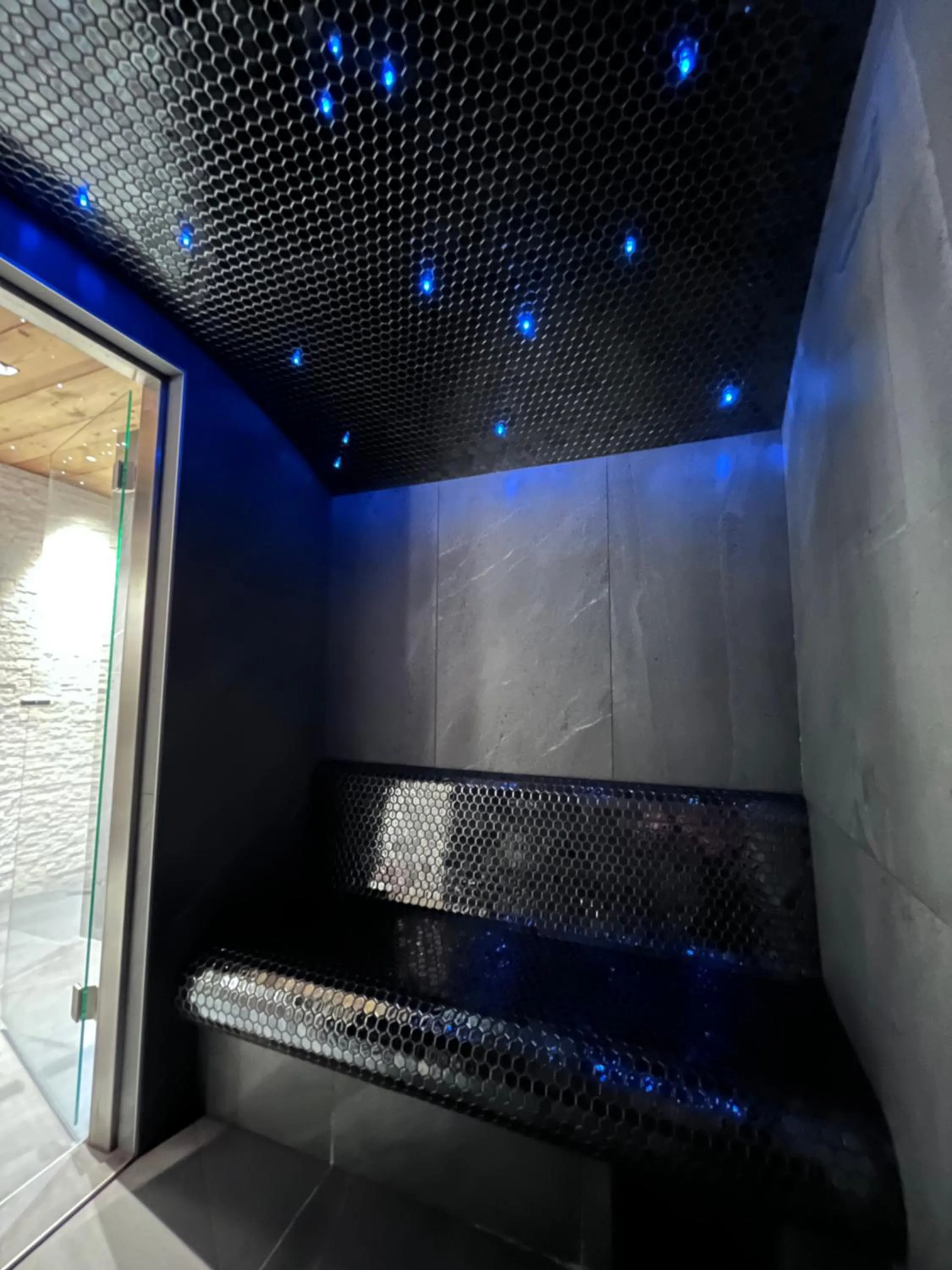 Steam room in Chalet Téléporté