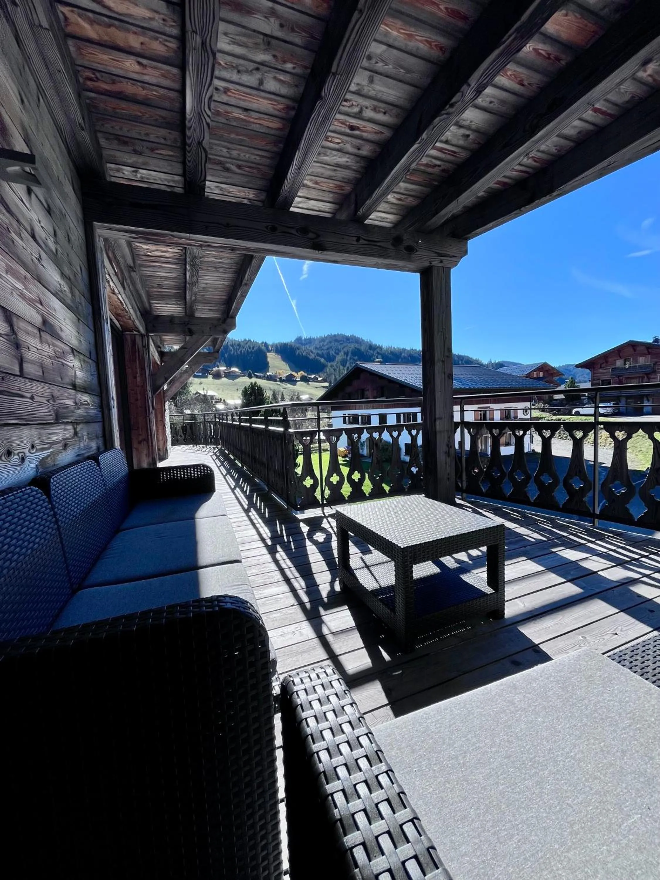 Patio in Chalet Téléporté