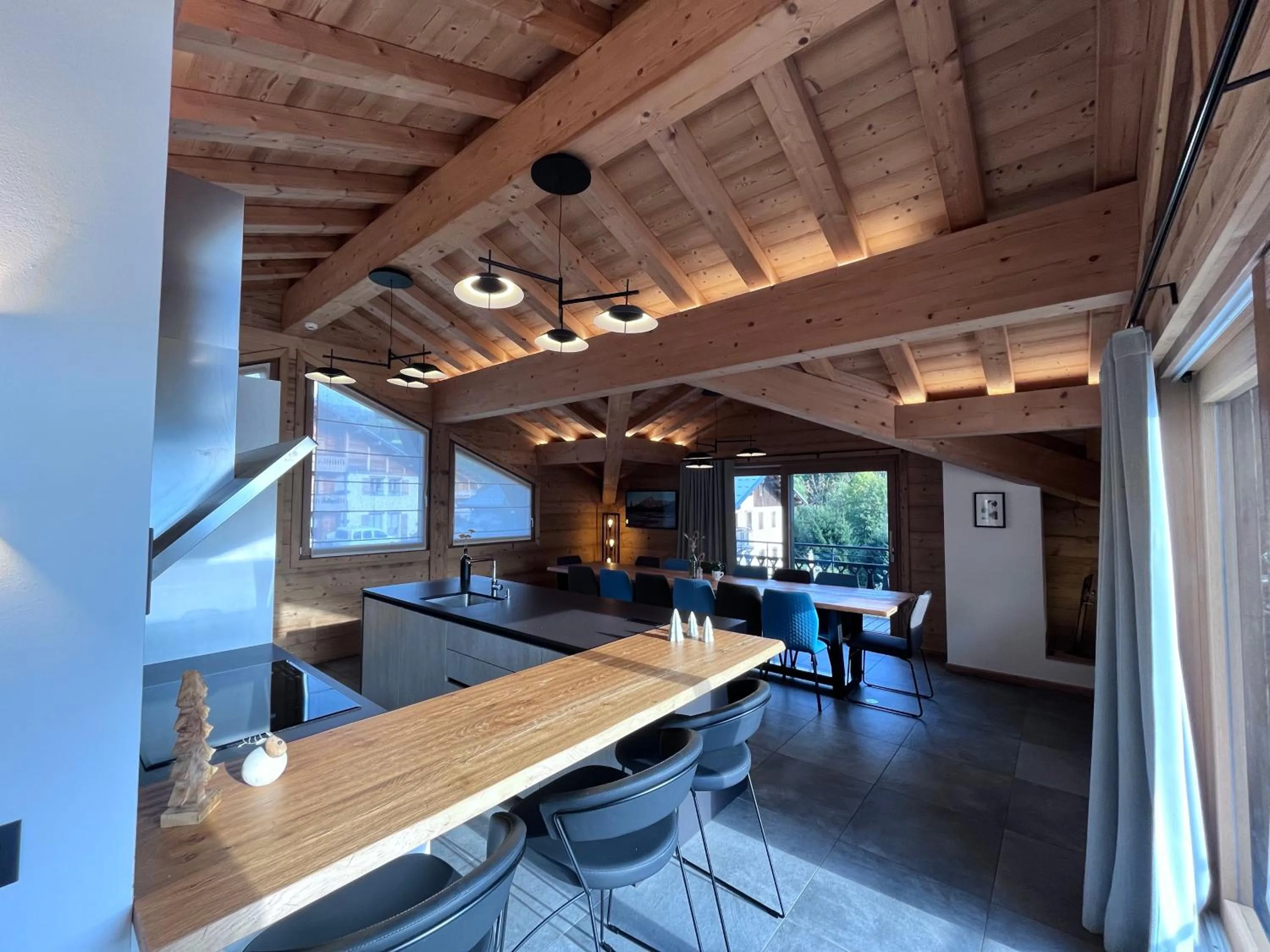 Lounge or bar in Chalet Téléporté