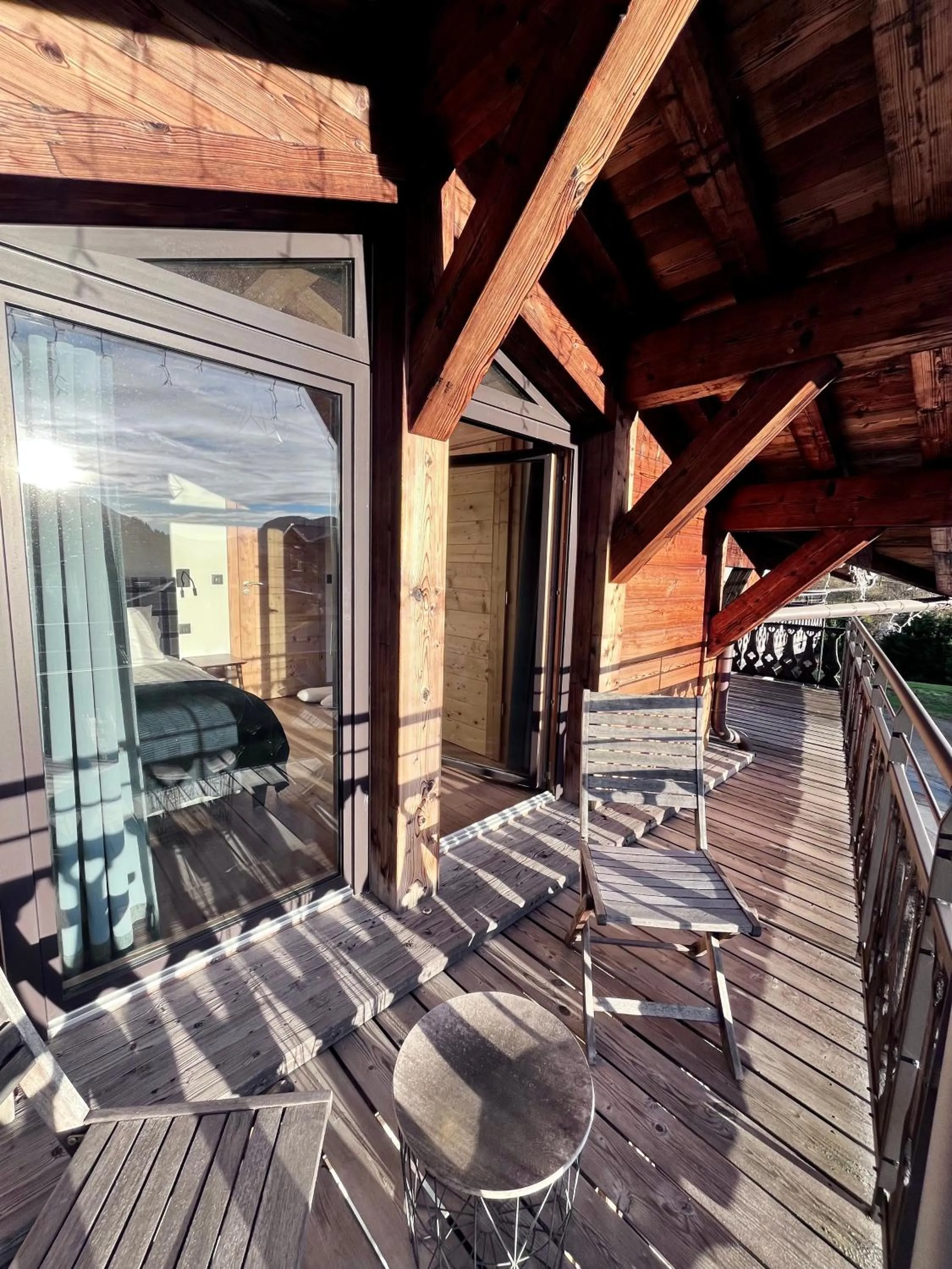 View (from property/room) in Chalet Téléporté