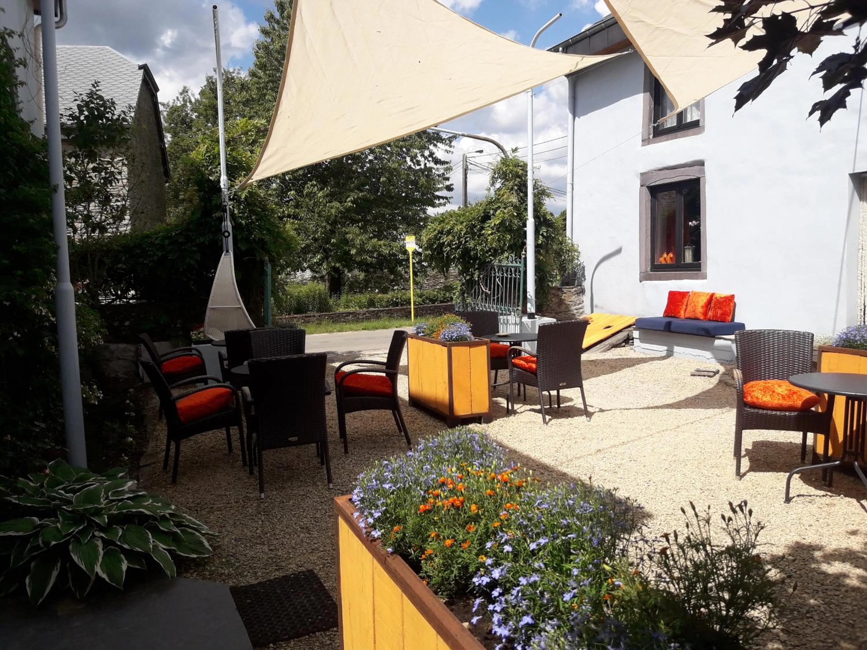 Balcony/Terrace in La Vie en Rose hotel
