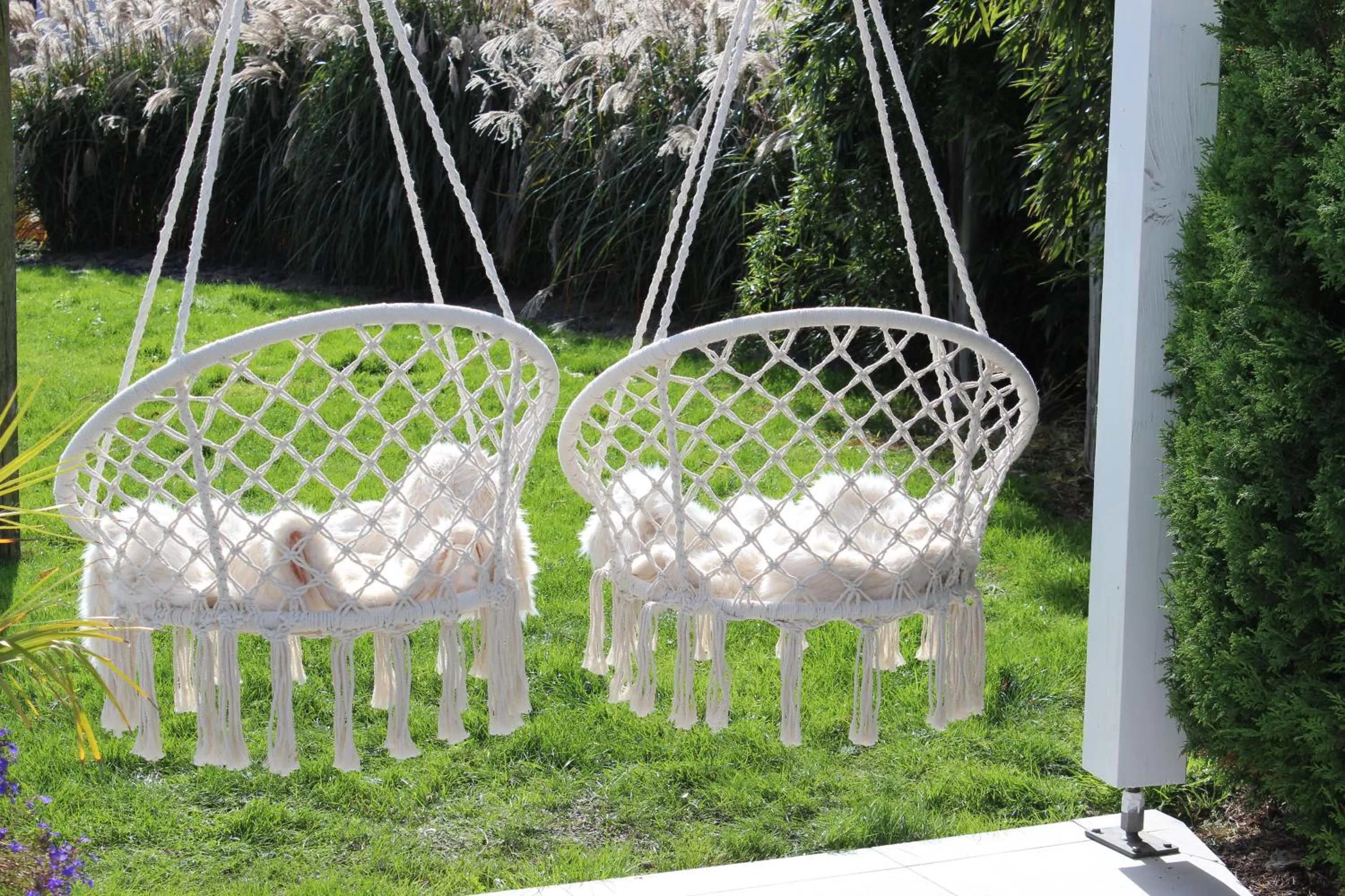 Garden in La Vie en Rose hotel