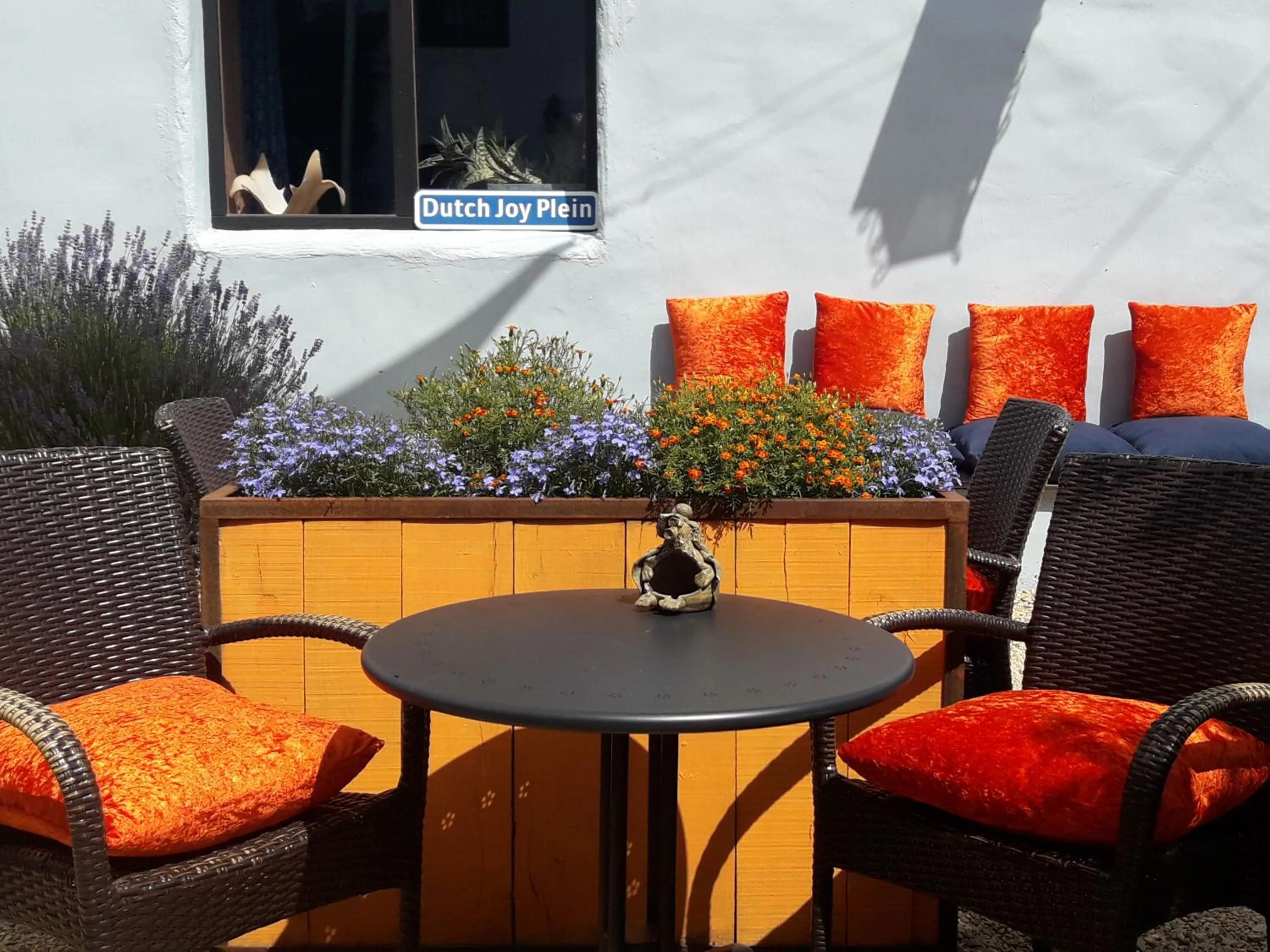 Balcony/Terrace in La Vie en Rose hotel