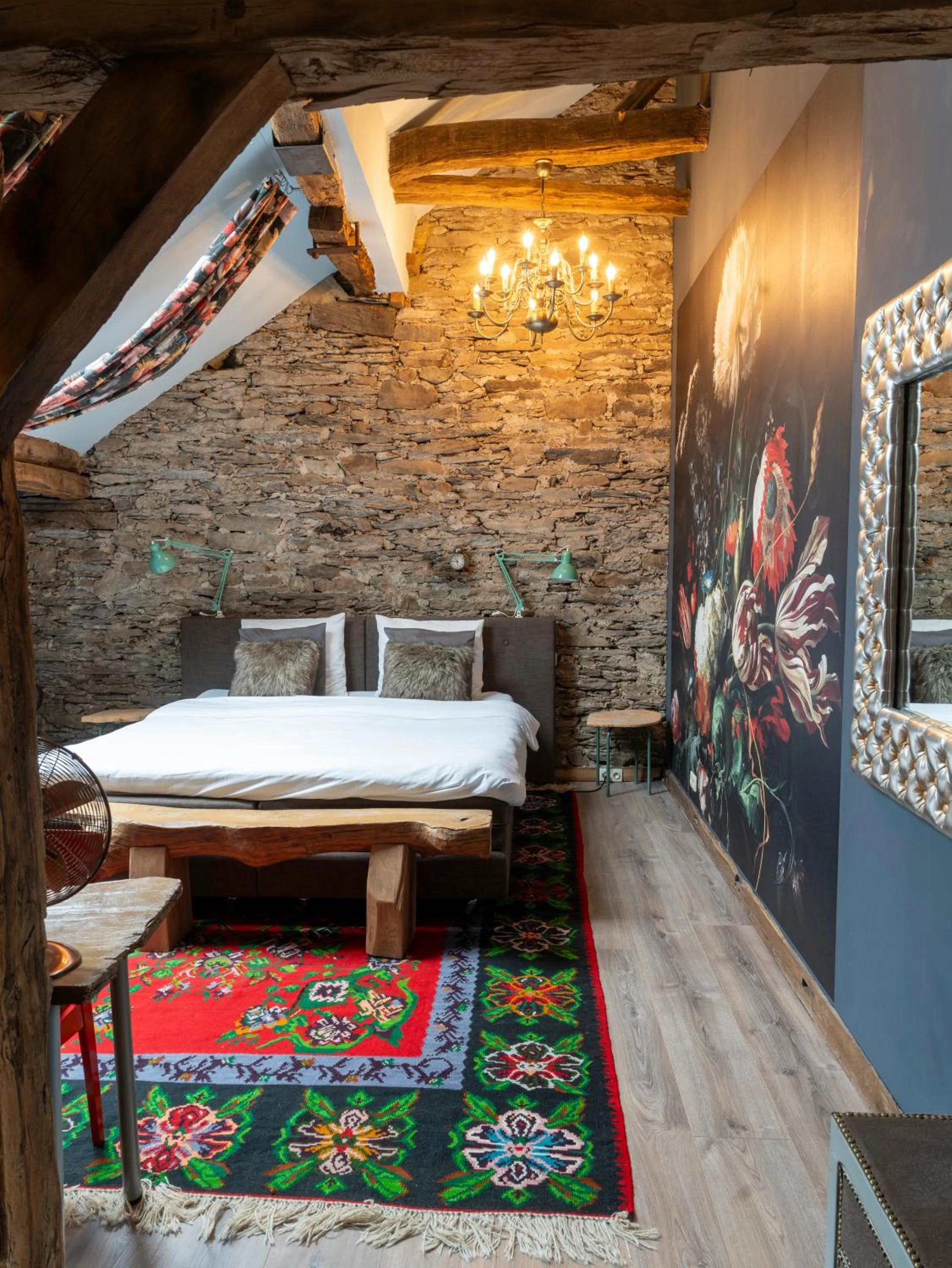 Bedroom in La Vie en Rose hotel