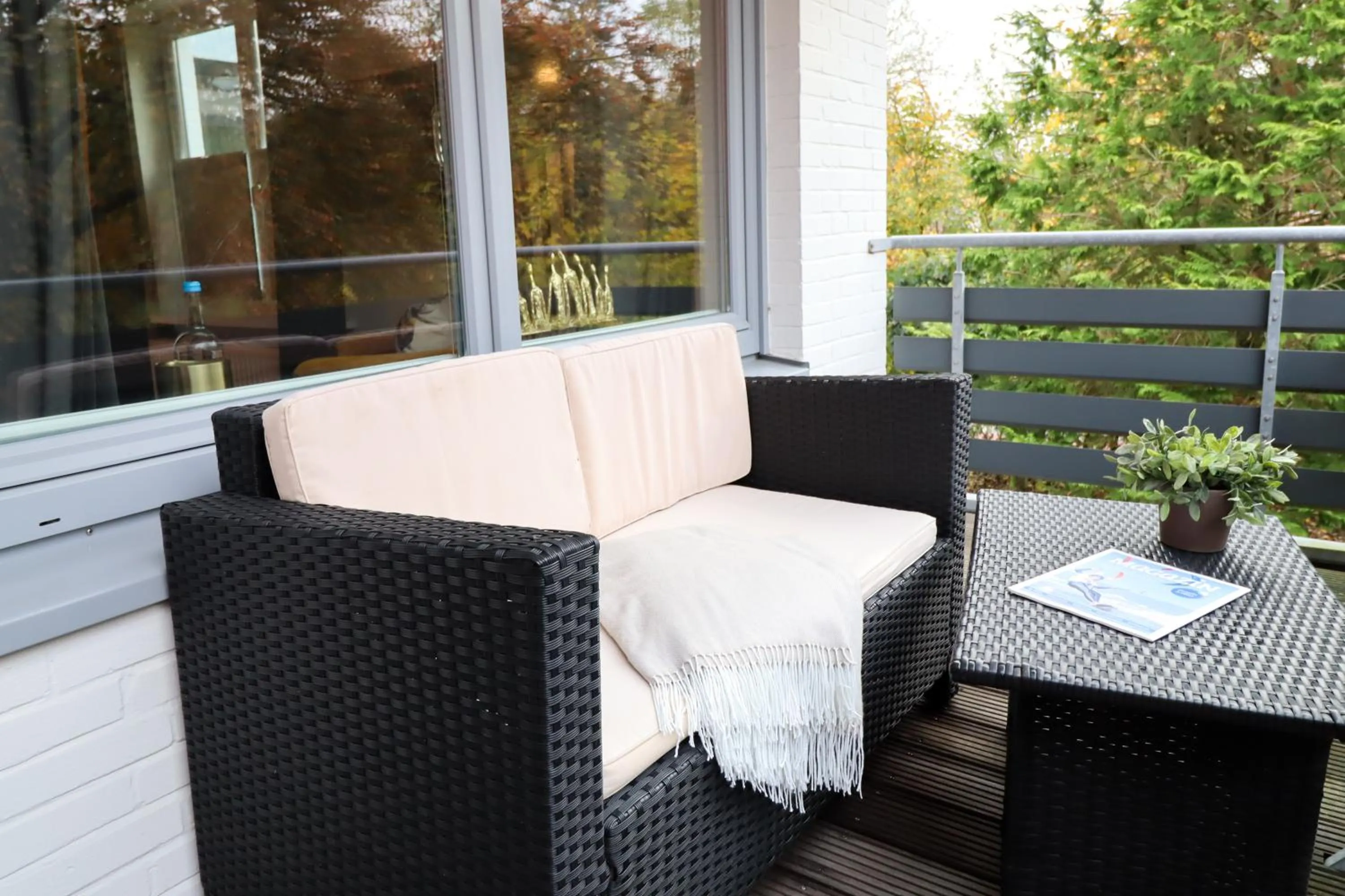 Balcony/Terrace in Das Frühstückshotel Sankt Peter-Ording